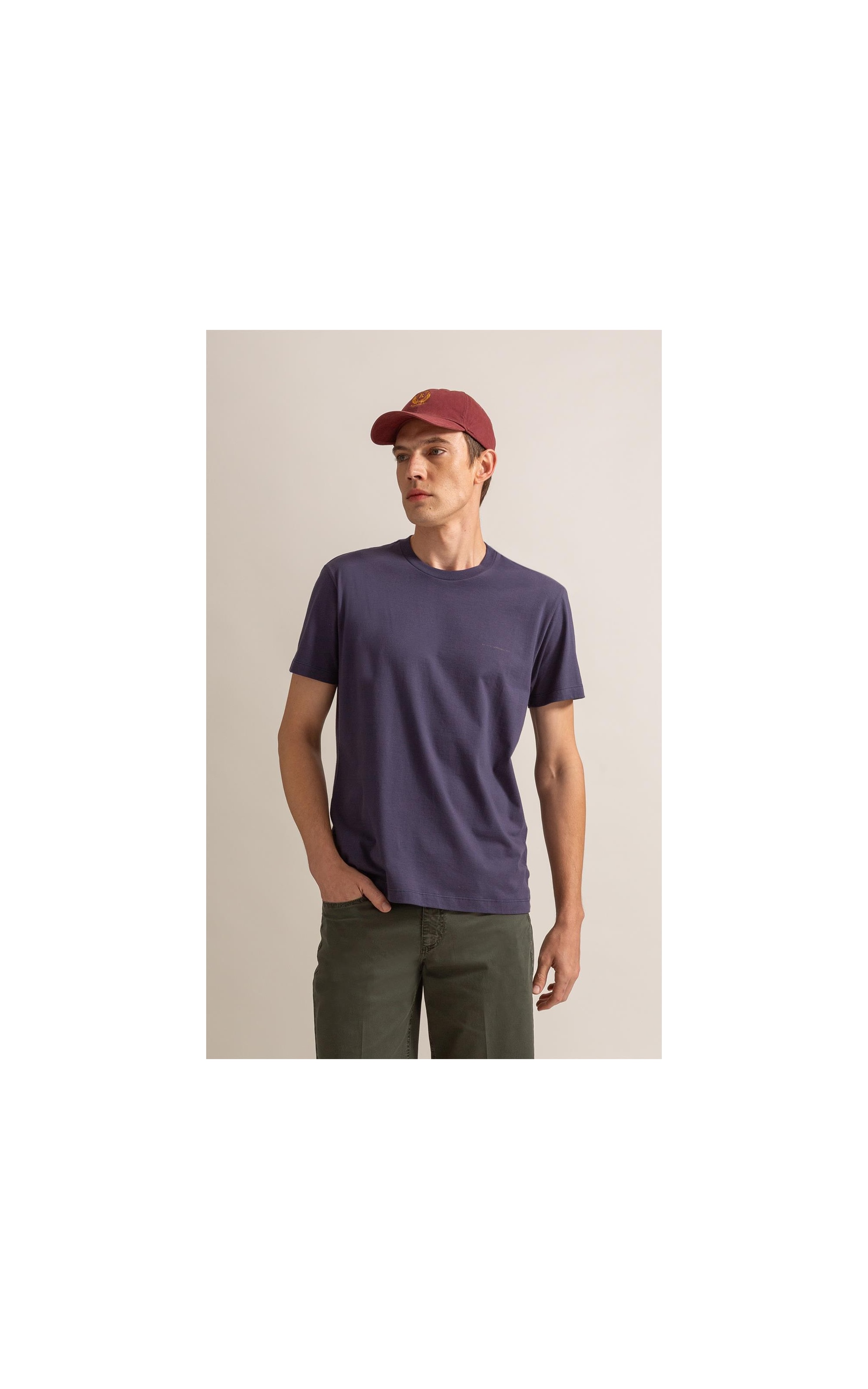 T-Shirt Mm Fd Lake Como Cta Purple Blue