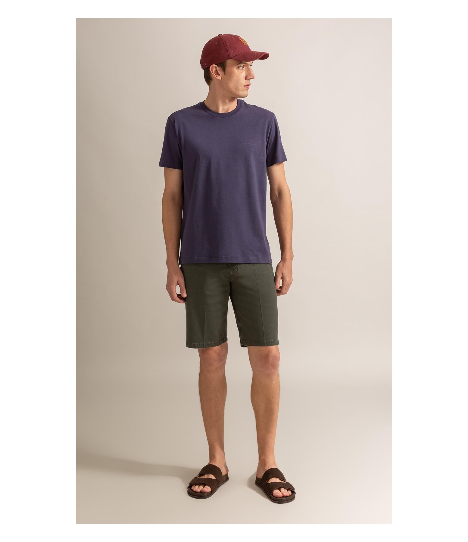 T-Shirt Mm Fd Lake Como Cta Purple Blue