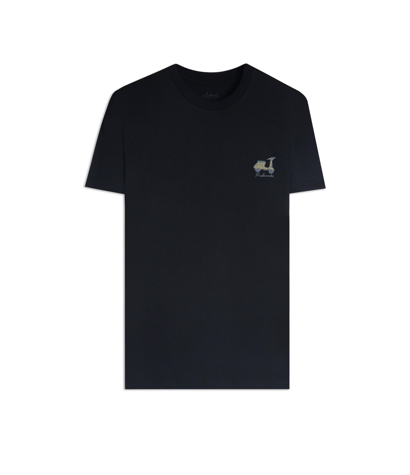 T-Shirt Mm Fd Vespa Peito Preto