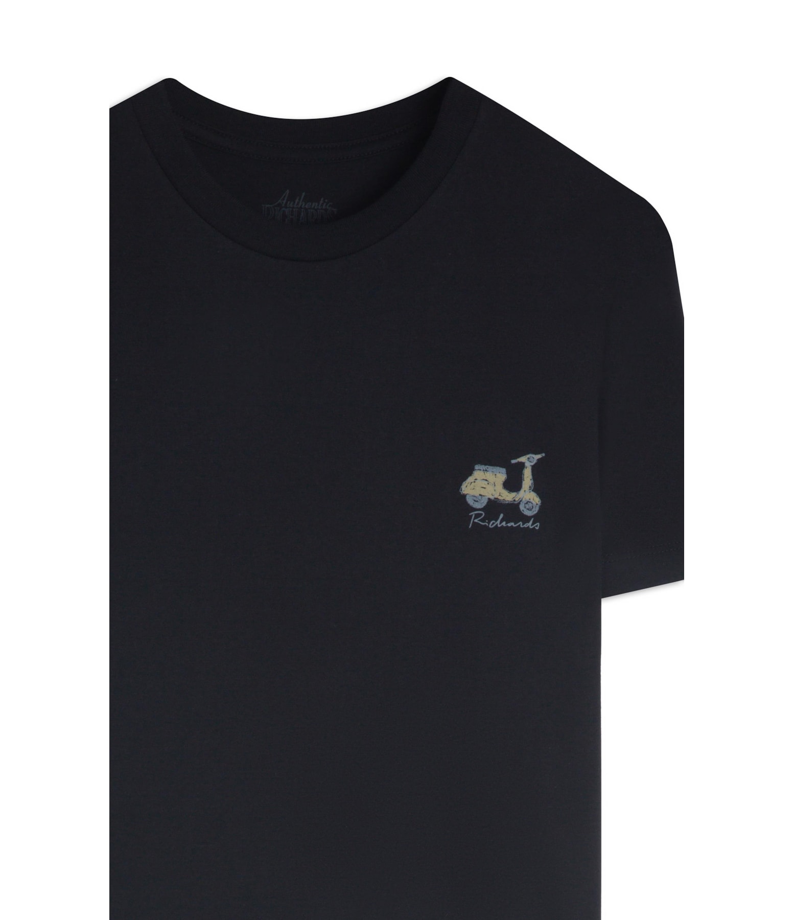 T-Shirt Mm Fd Vespa Peito Preto