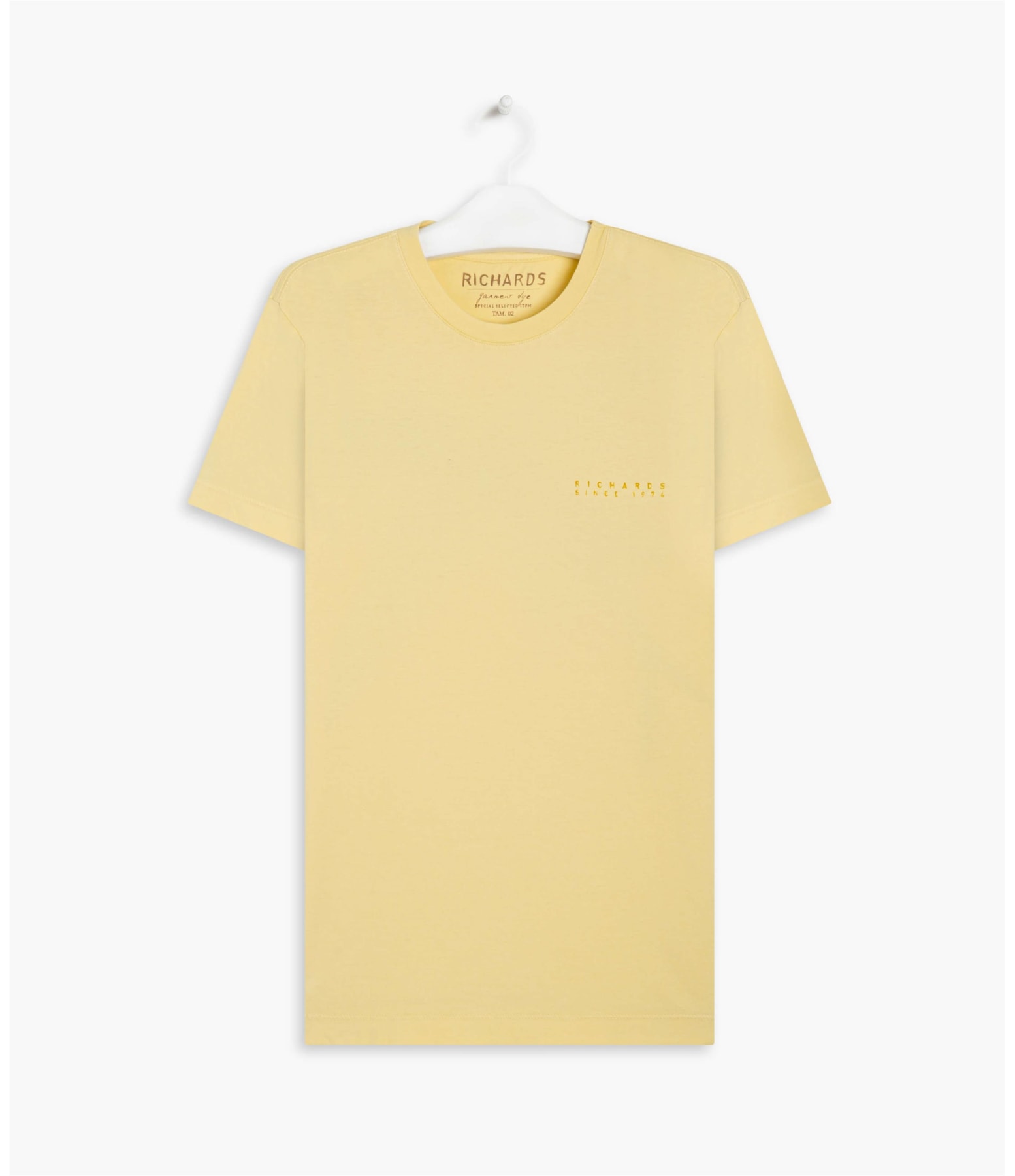 T-Shirt Mm Fish Betta Amarelo Claro