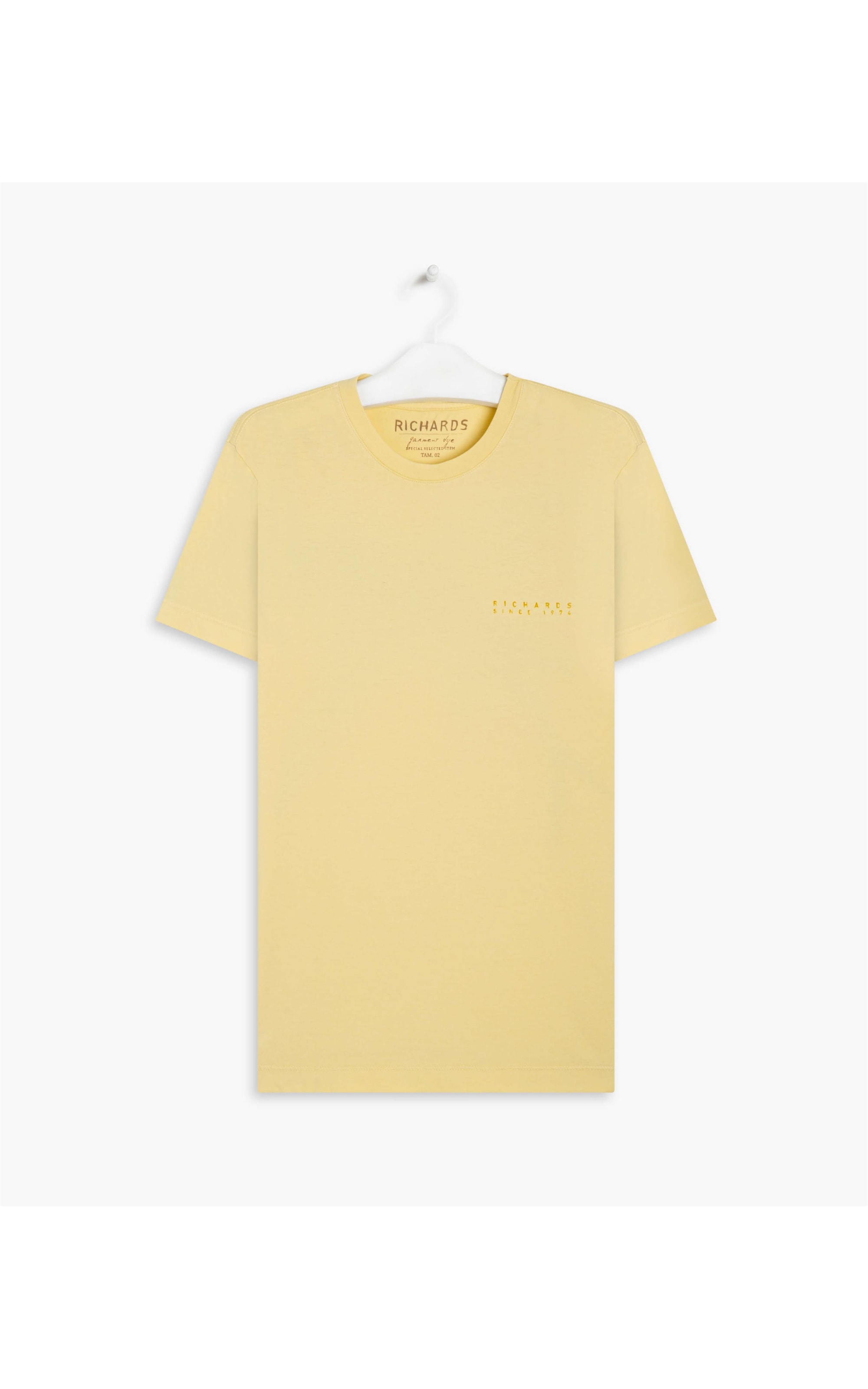 T-Shirt Mm Fish Betta Amarelo Claro