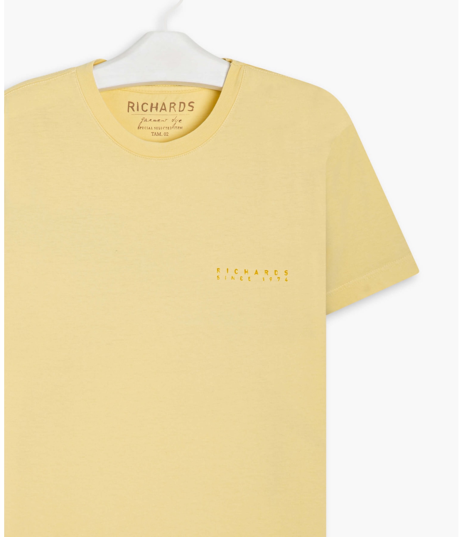 T-Shirt Mm Fish Betta Amarelo Claro