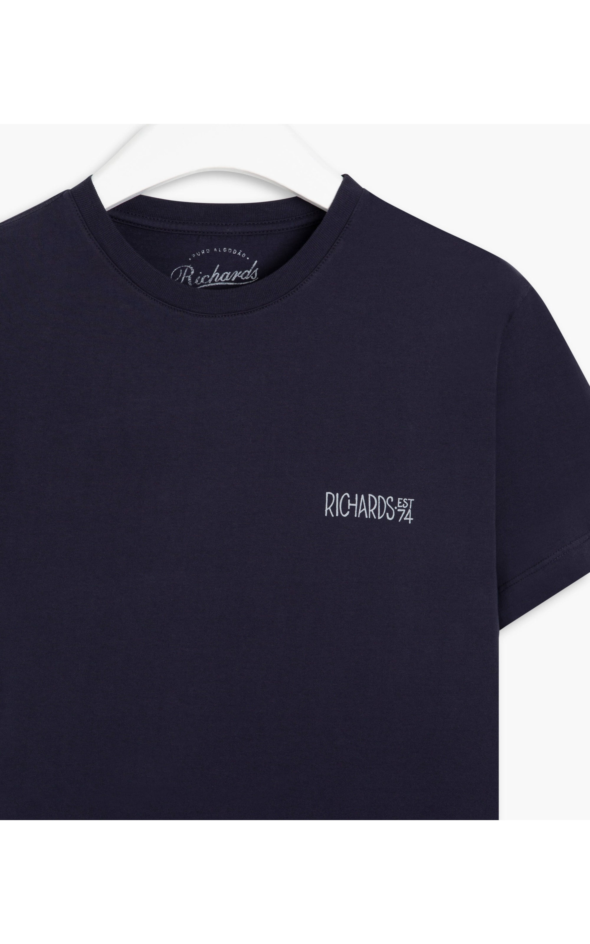 T-Shirt Mm Fish Spine Dark Navy