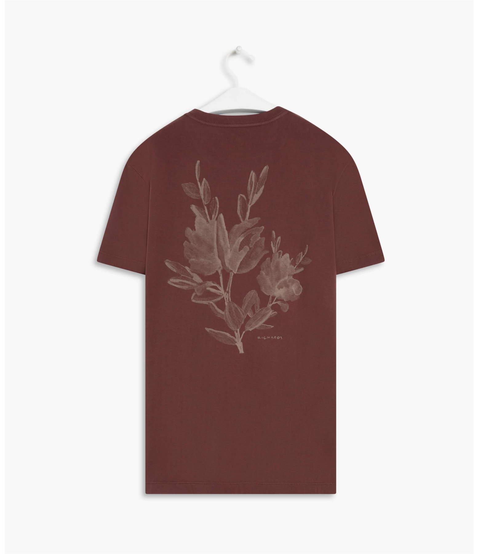 T-Shirt Mm Flor Mc Bordeaux