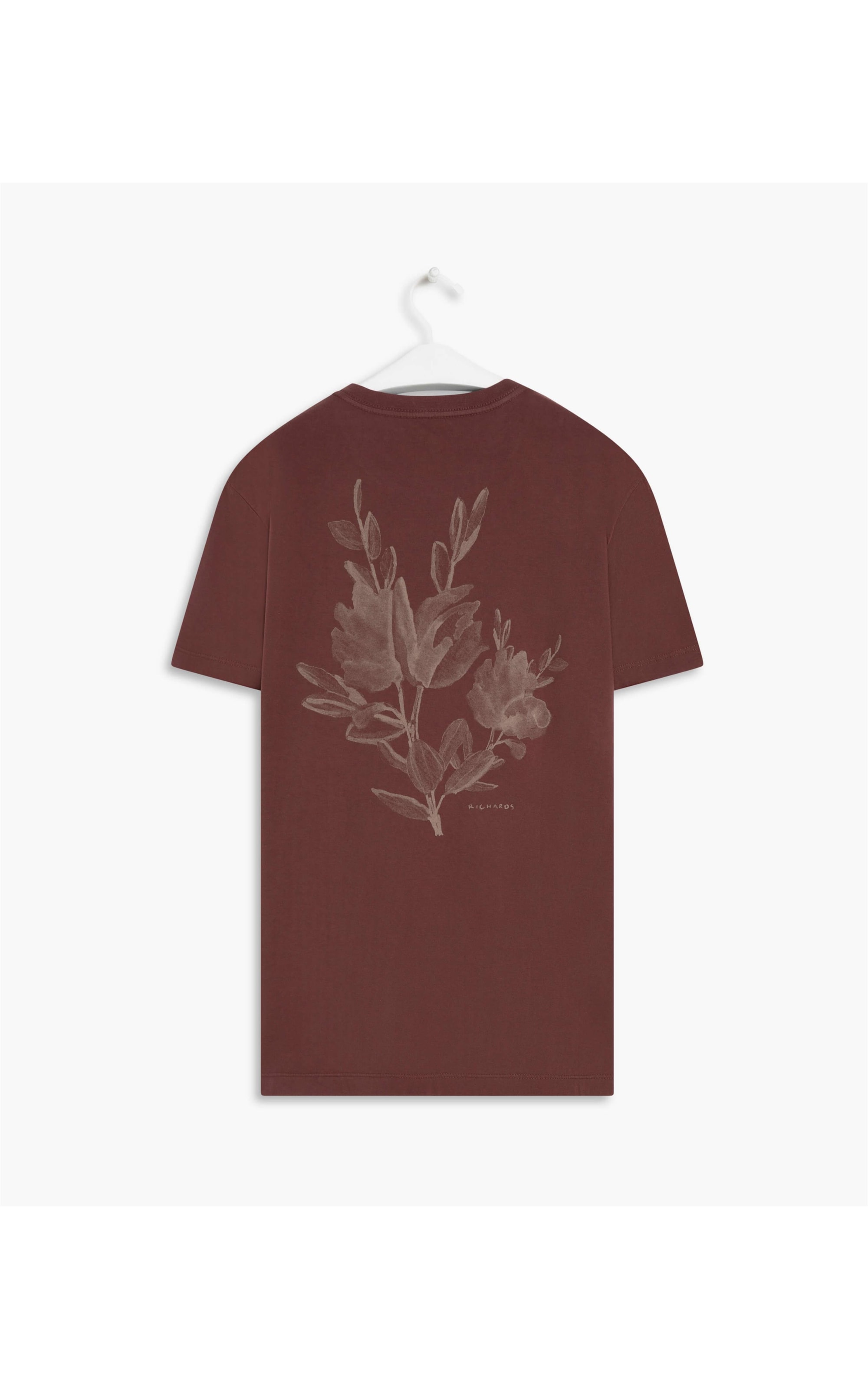 T-Shirt Mm Flor Mc Bordeaux