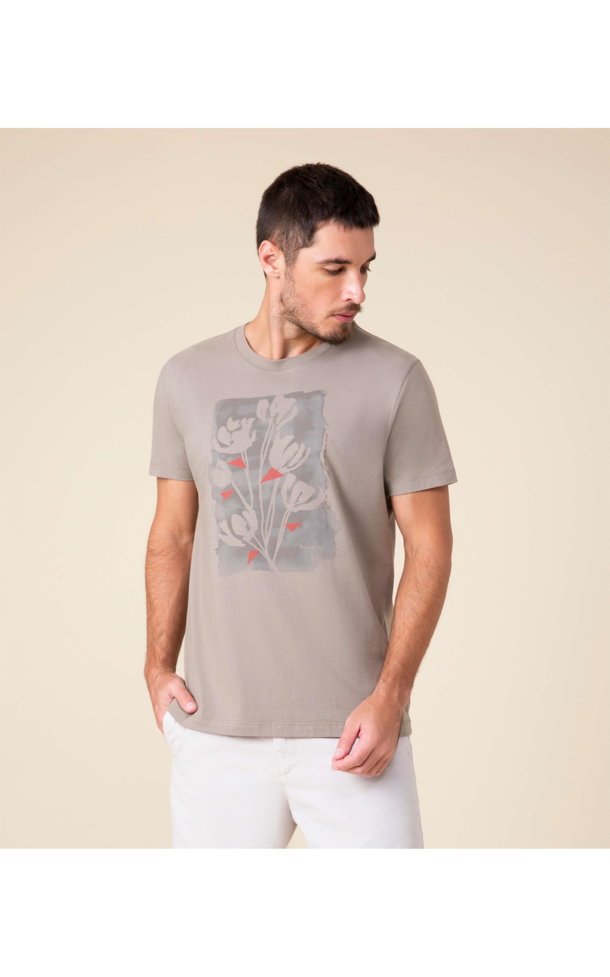 T-Shirt Mm Flowers Havana