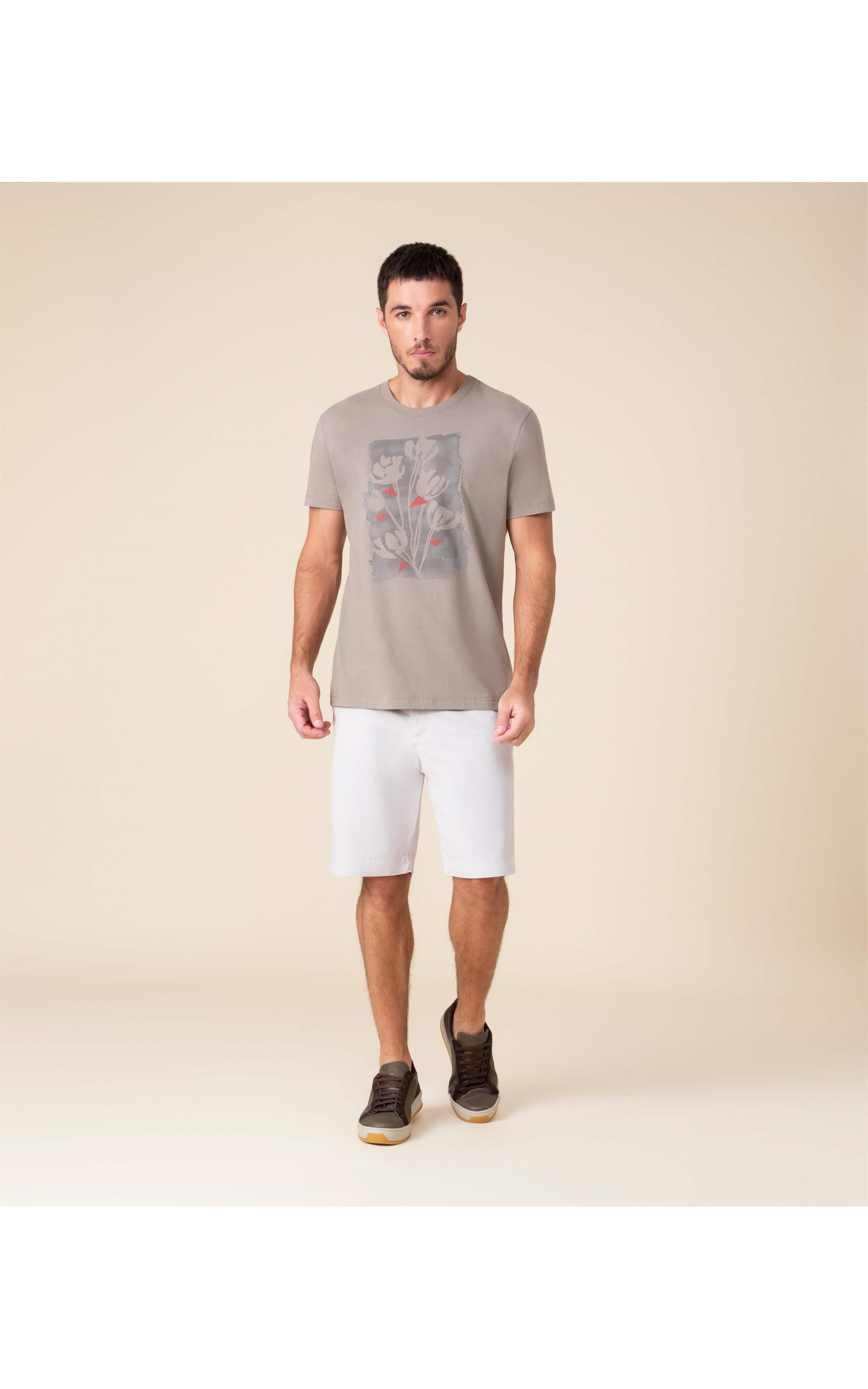 T-Shirt Mm Flowers Havana