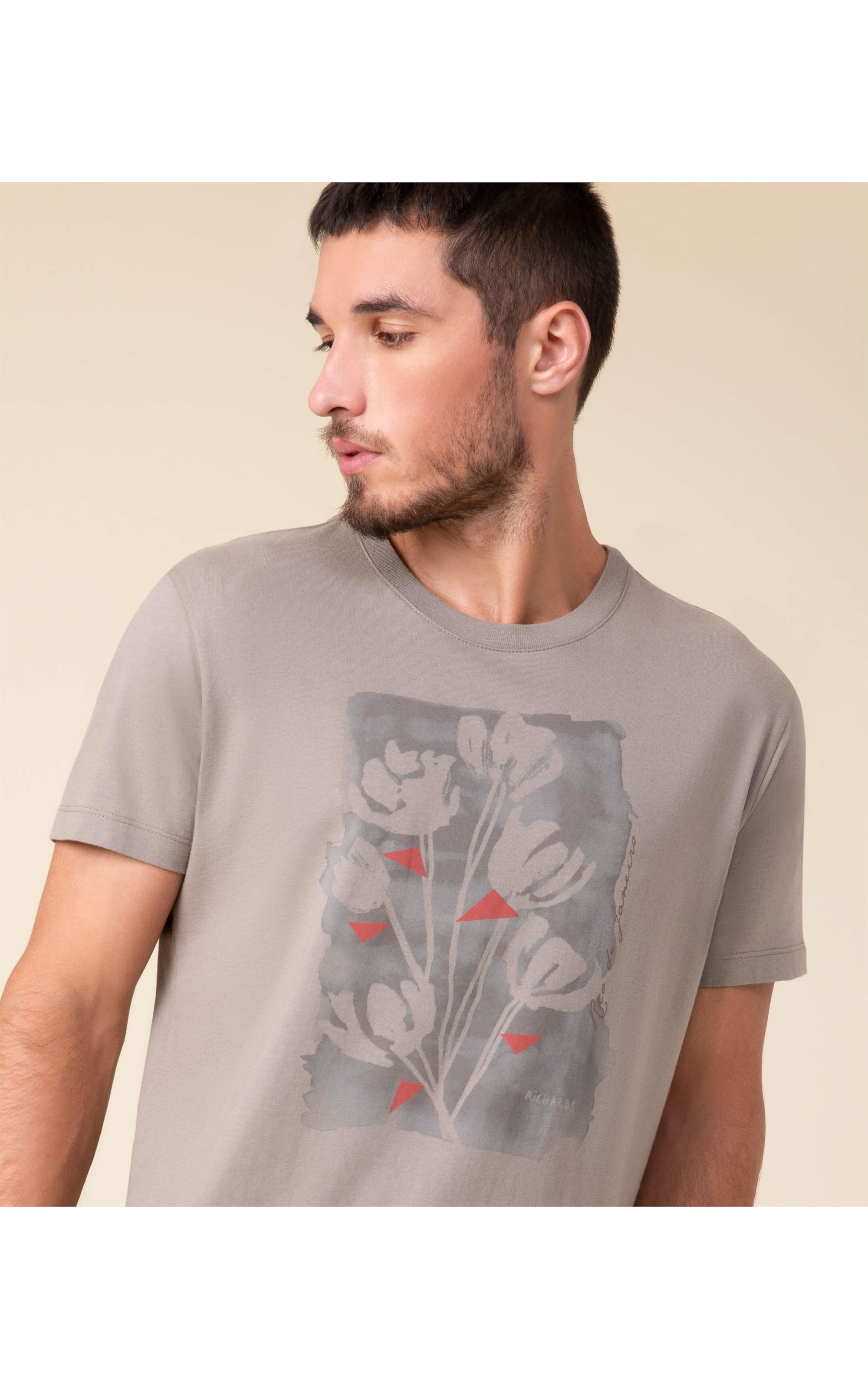 T-Shirt Mm Flowers Havana