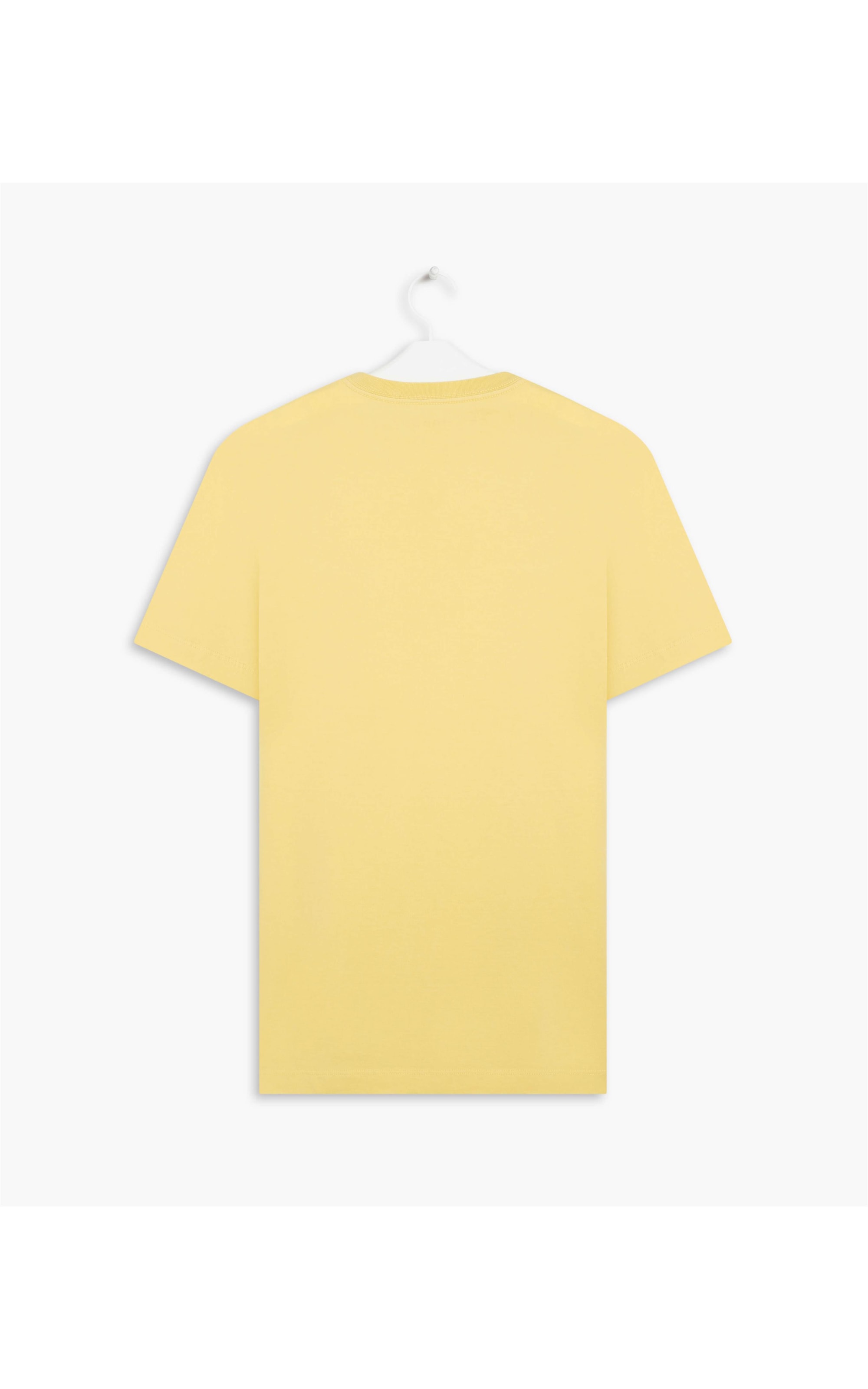 T-Shirt Mm Folhas Peito Amarelo