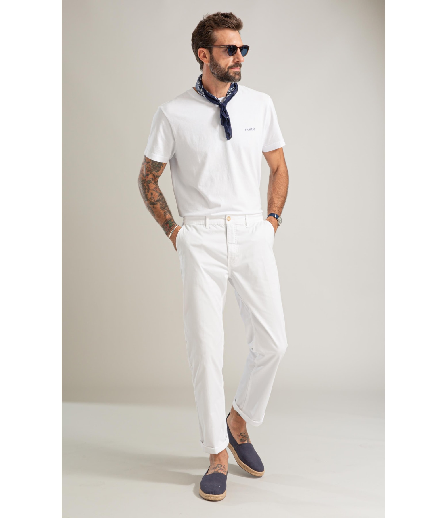 T-Shirt Mm Gd Barquinho Costas Bf Branco