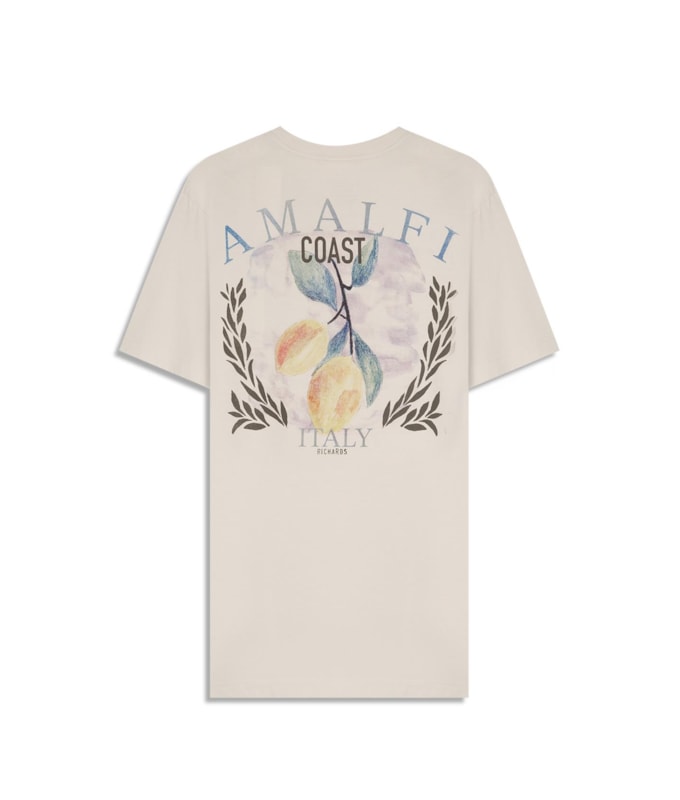 T-Shirt Mm Gd Brasão Amalfi Cta Silver