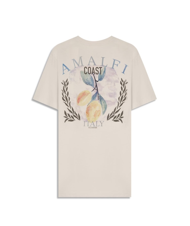 T-Shirt Mm Gd Brasão Amalfi Cta Silver