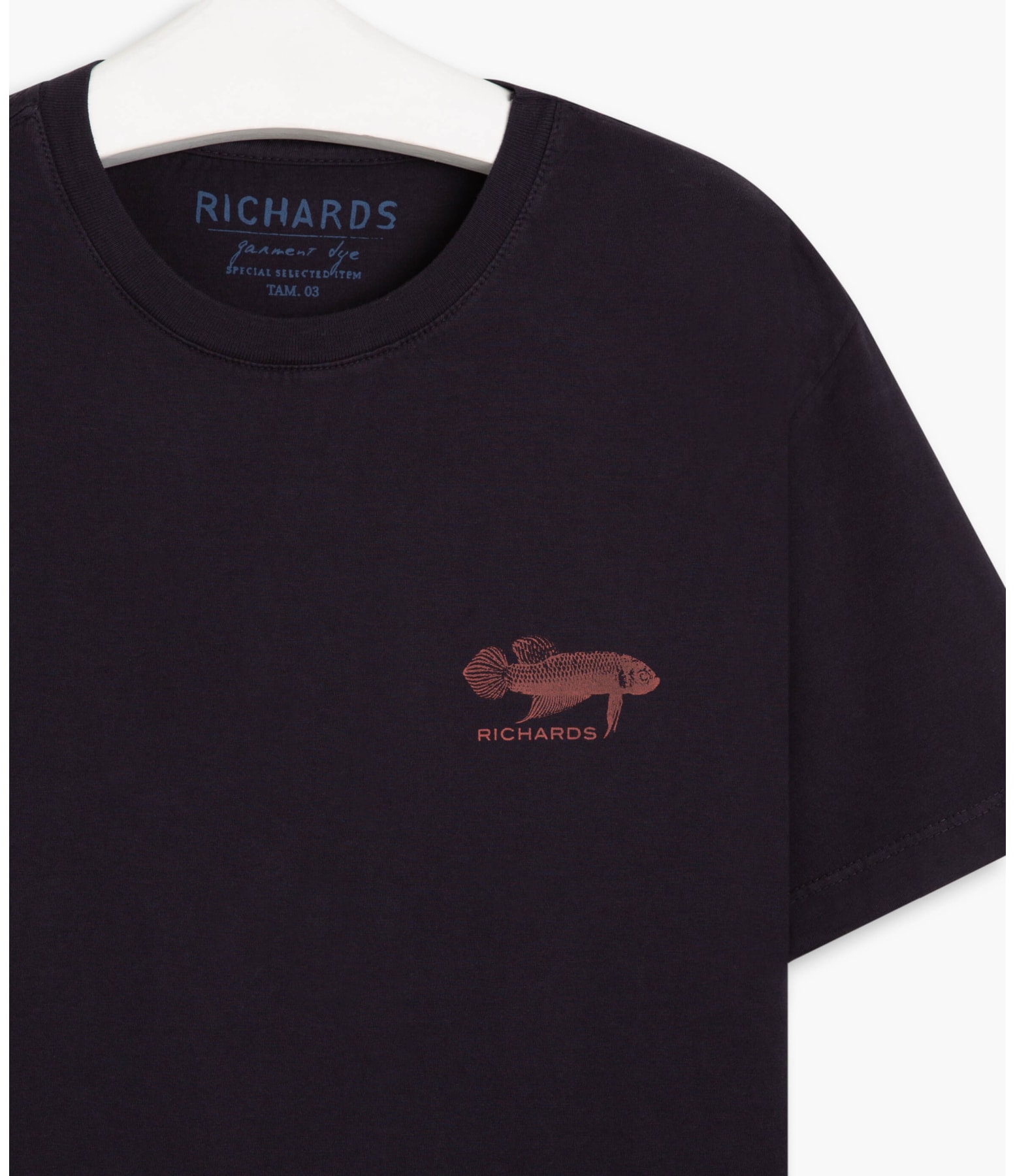 T-Shirt Mm Gd Fish Pass Dark Navy