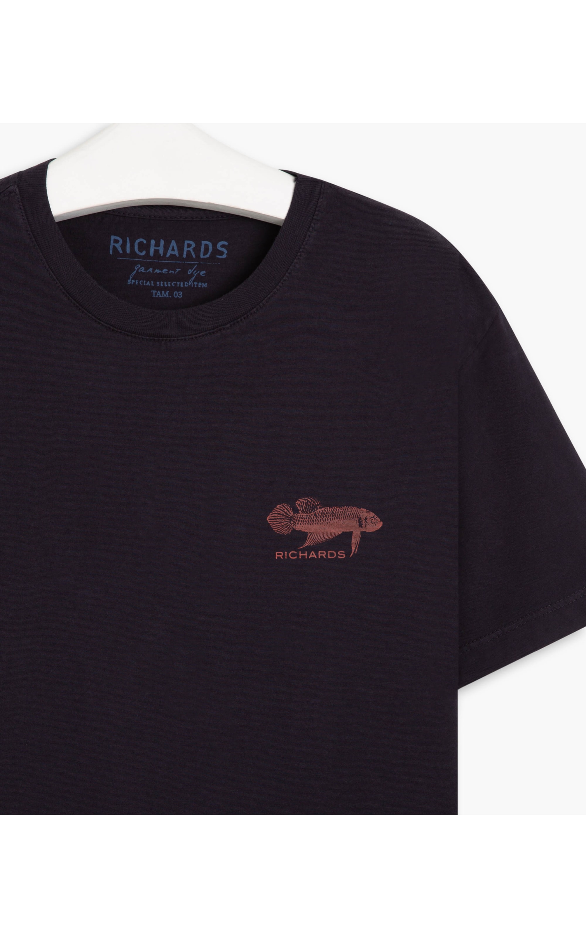 T-Shirt Mm Gd Fish Pass Dark Navy