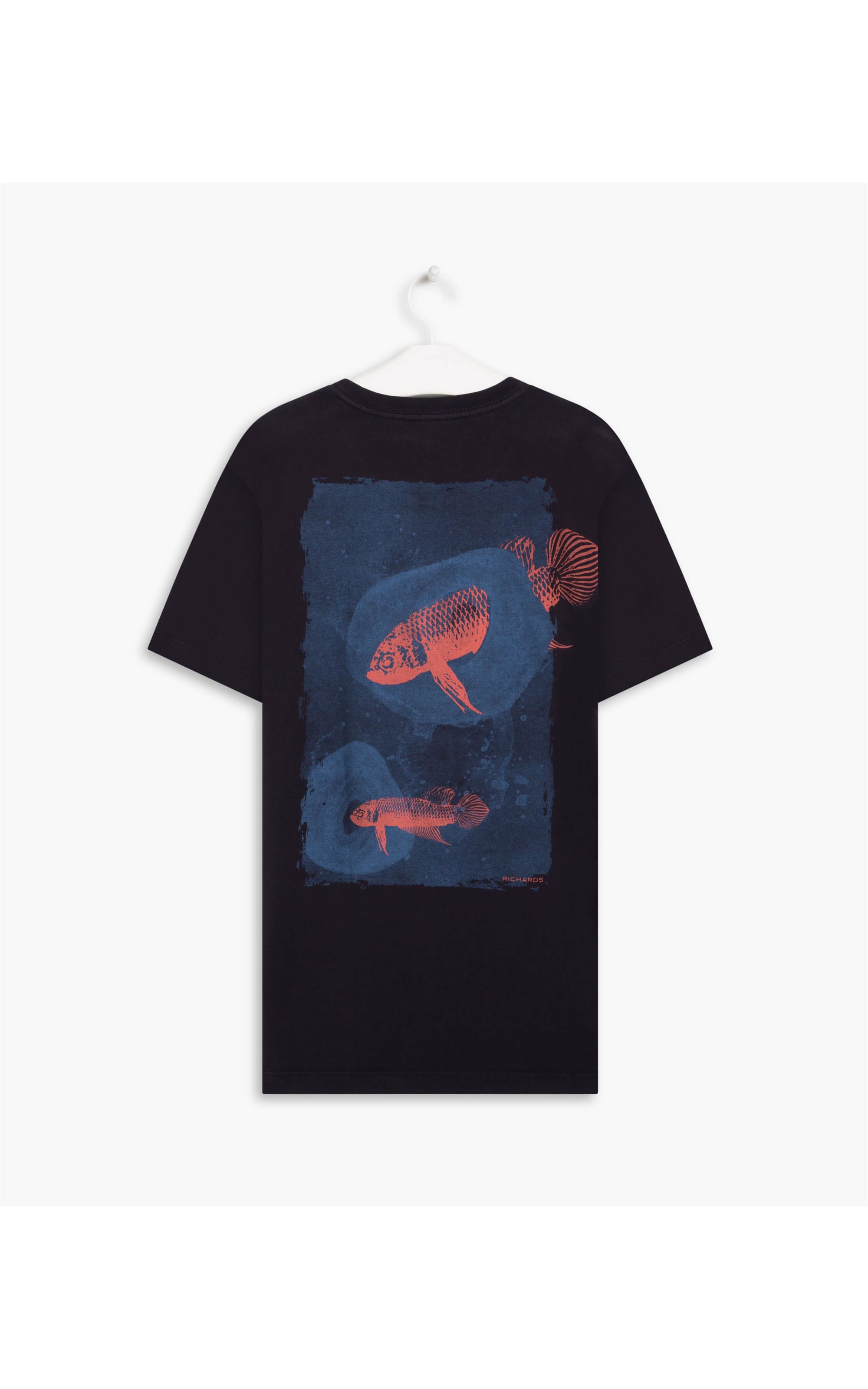 T-Shirt Mm Gd Fish Pass Dark Navy