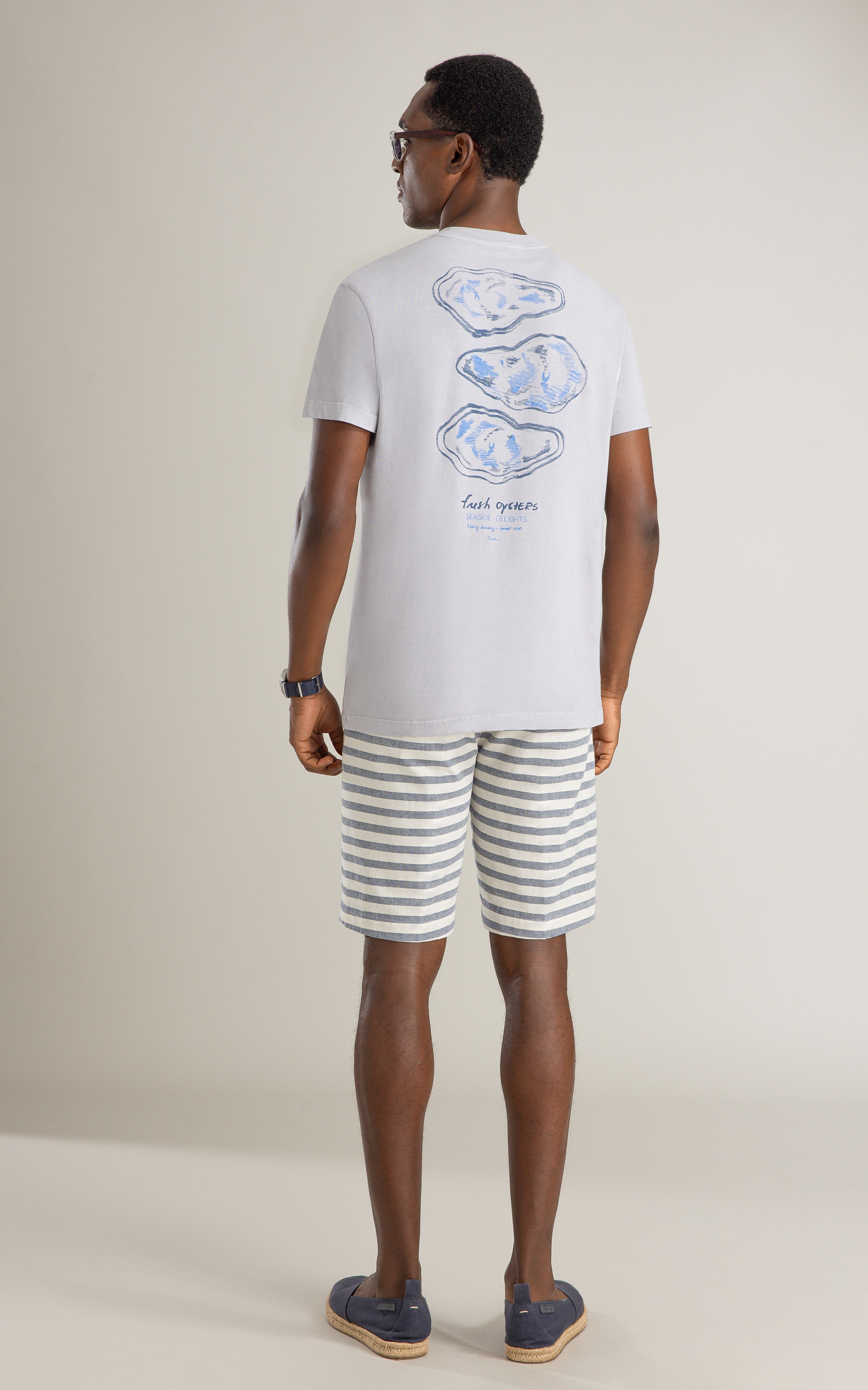 T-Shirt Mm Gd Fresh Oyester Costas Bf Niquel