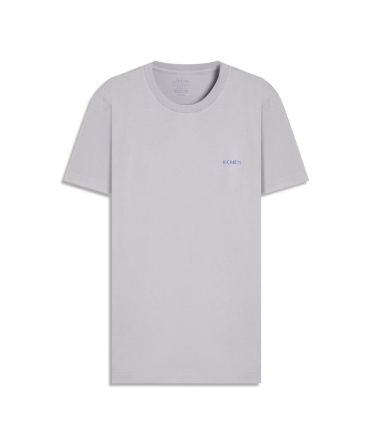 T-Shirt Mm Gd Geo Boat Cta Blue Vintage