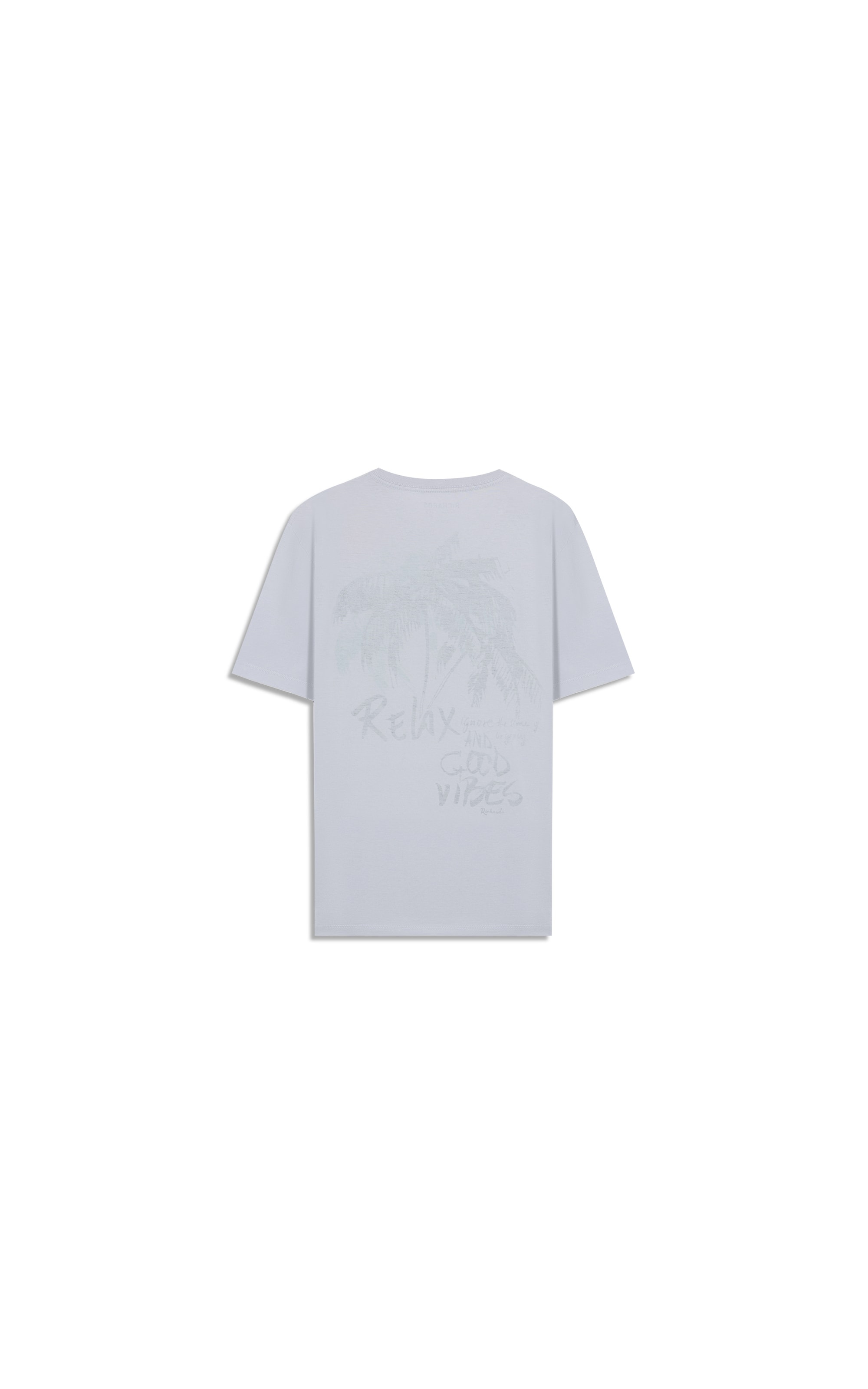 T-Shirt Mm Gd Good Vibes Azul Seco
