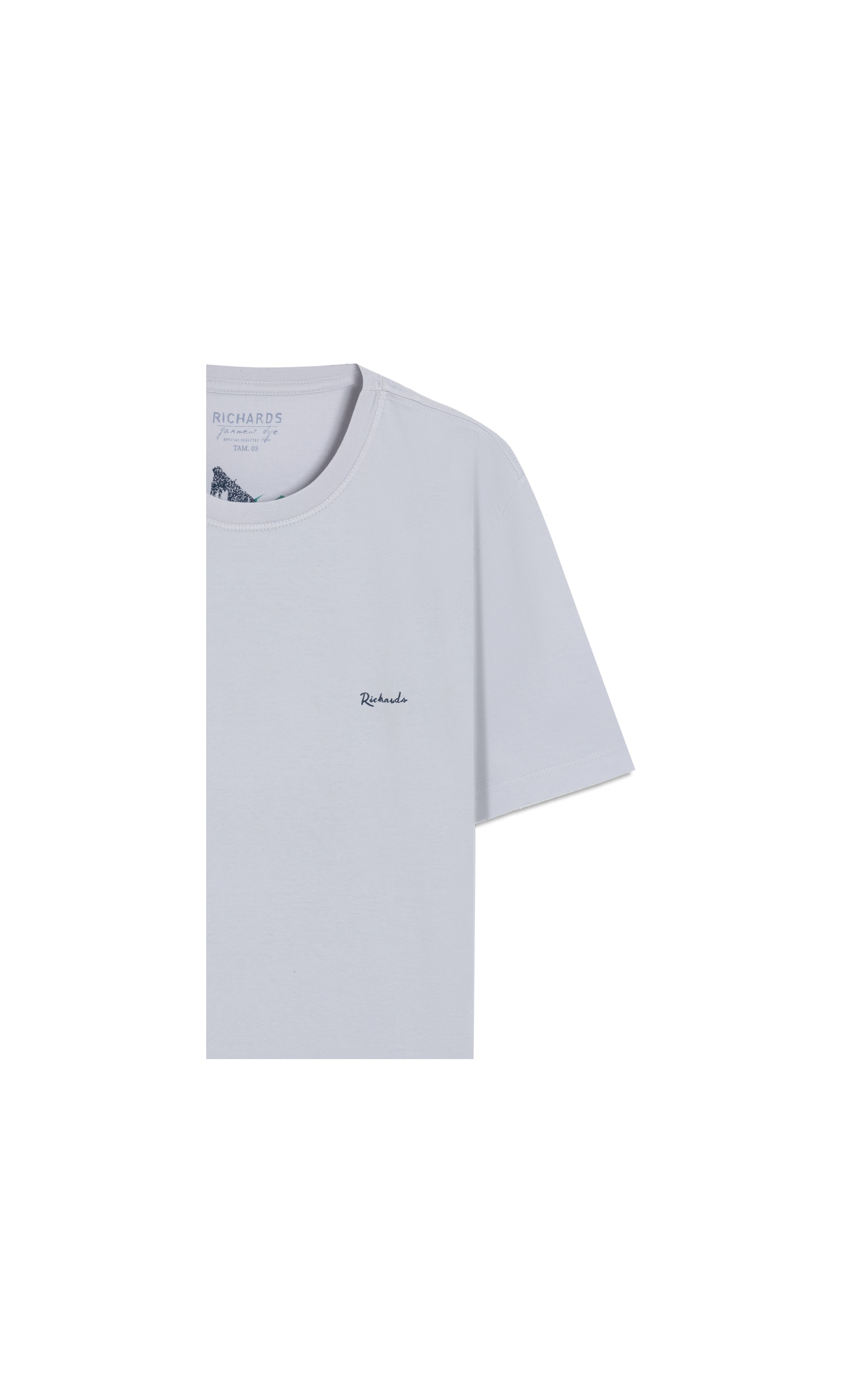 T-Shirt Mm Gd Good Vibes Azul Seco