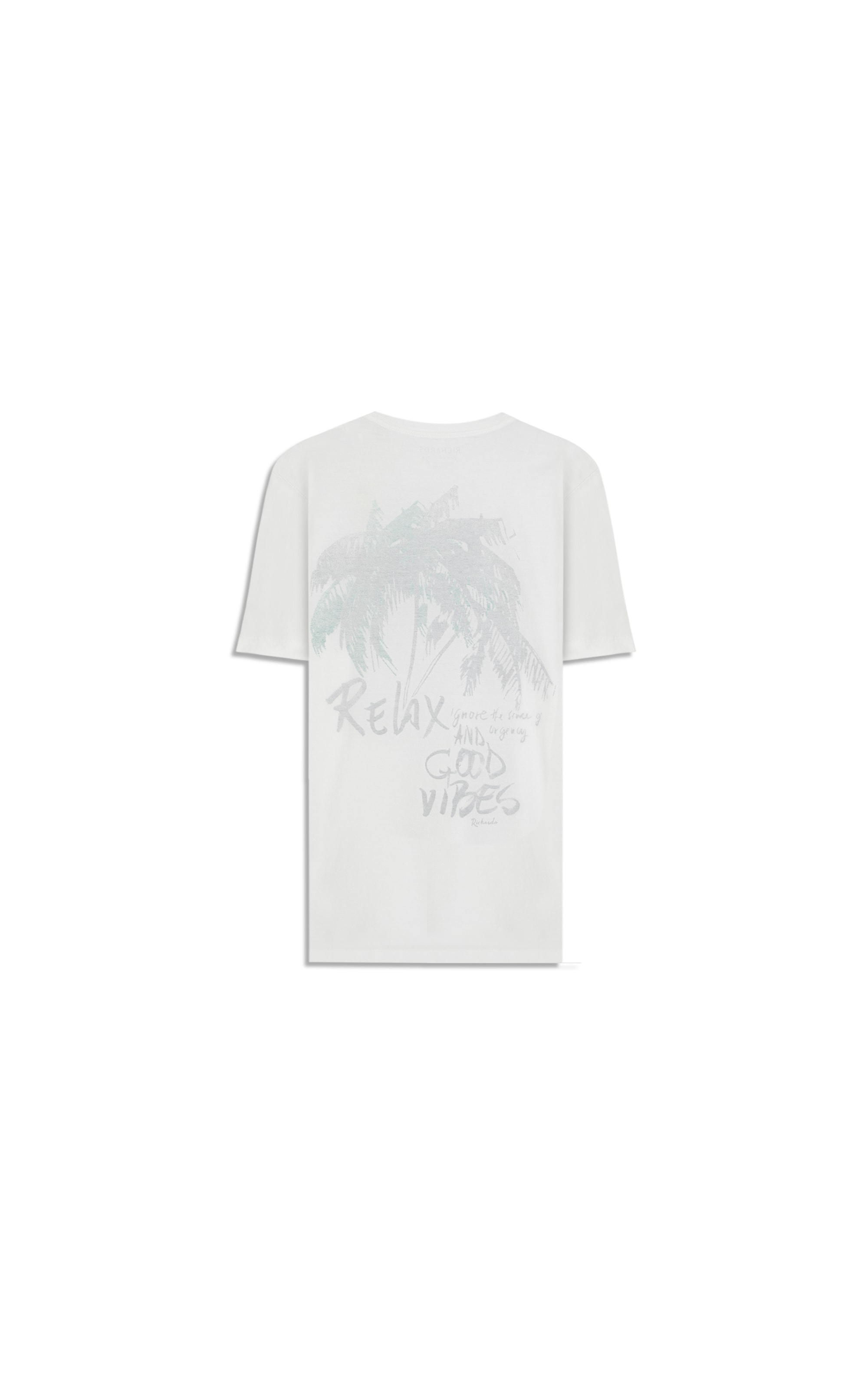 T-Shirt Mm Gd Good Vibes Branco
