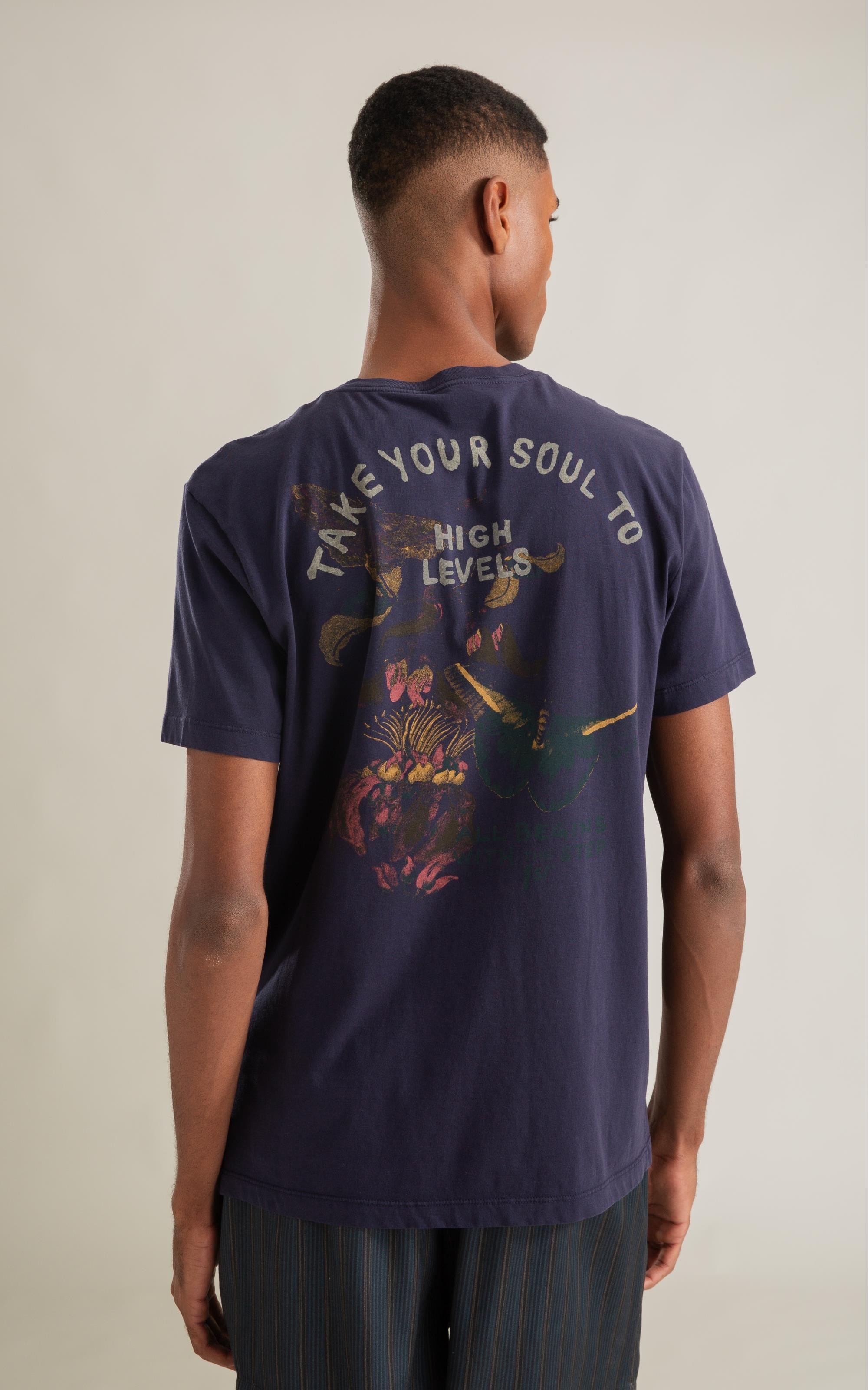 T-Shirt Mm Gd High Levels Costas Dark Navy