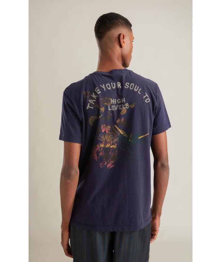 T-Shirt Mm Gd High Levels Costas Dark Navy