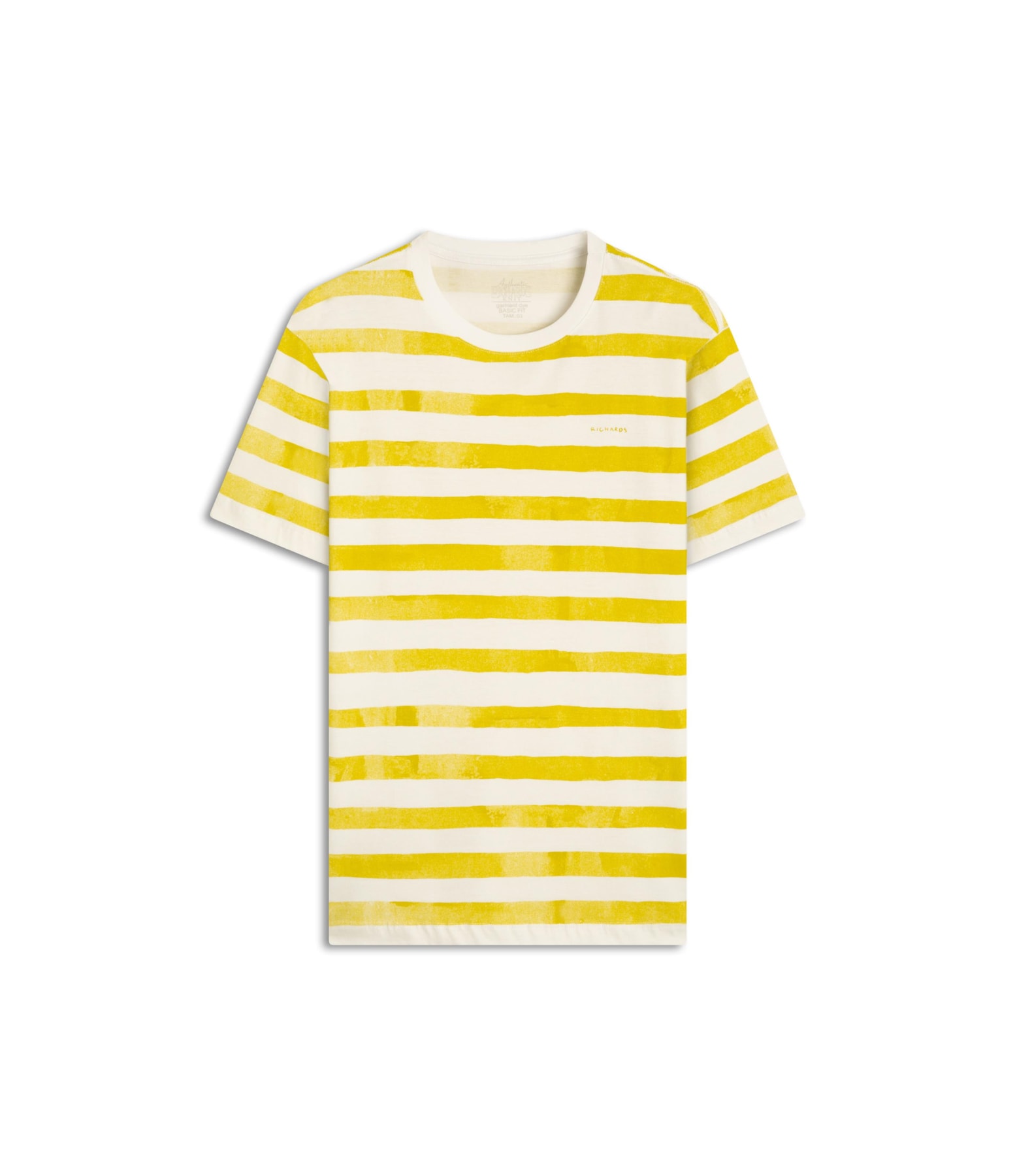 T-Shirt Mm Gd Listrada New Bf Mostarda