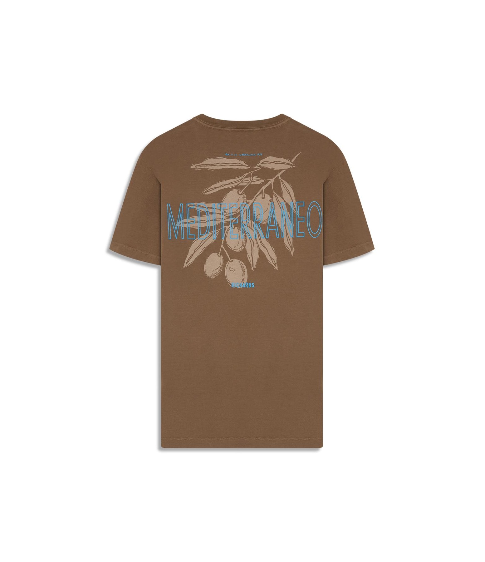 T-Shirt Mm Gd Mediterraneo Cta Tabaco