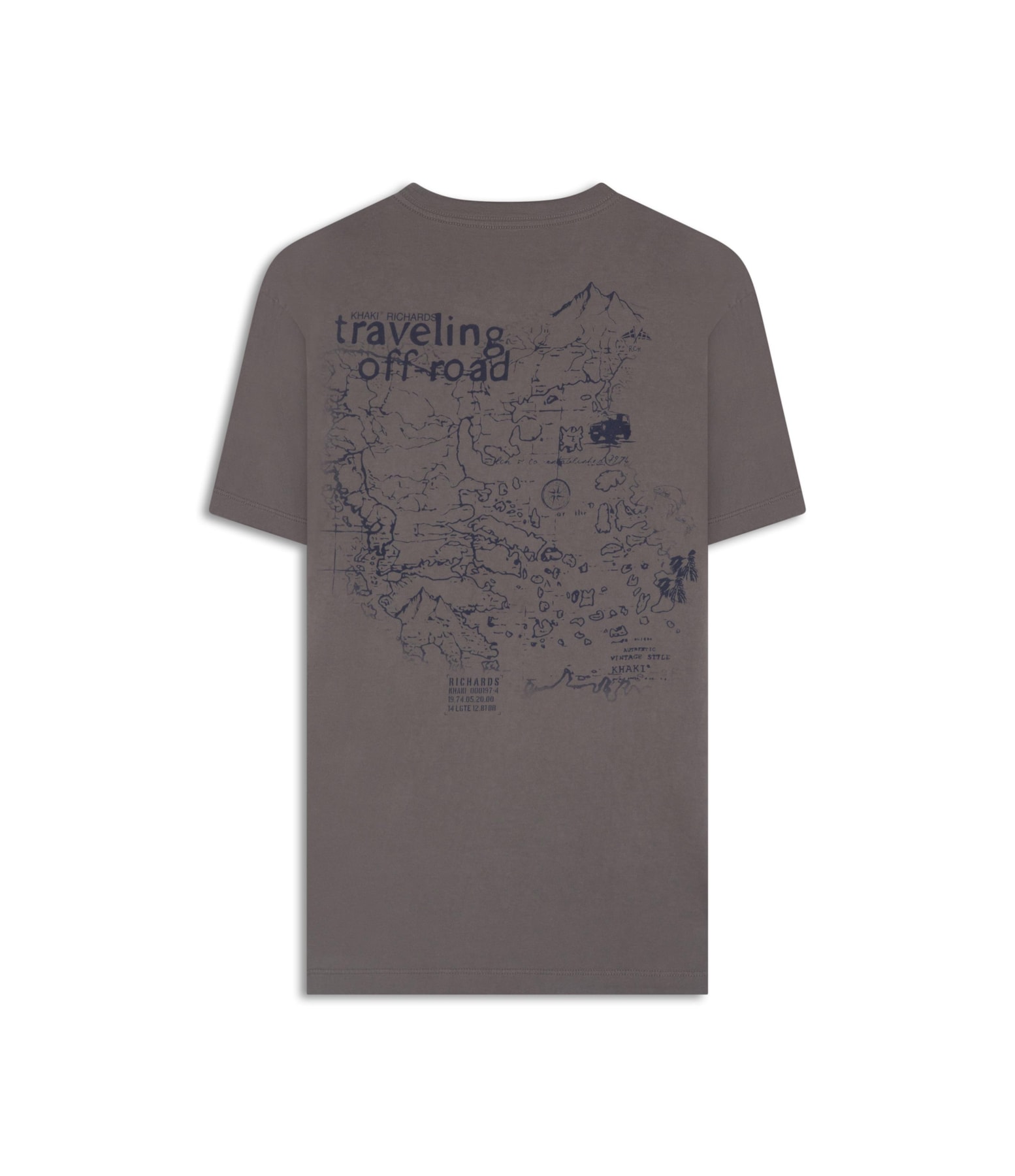 T-Shirt Mm Gd Off-Road Costas Tabaco