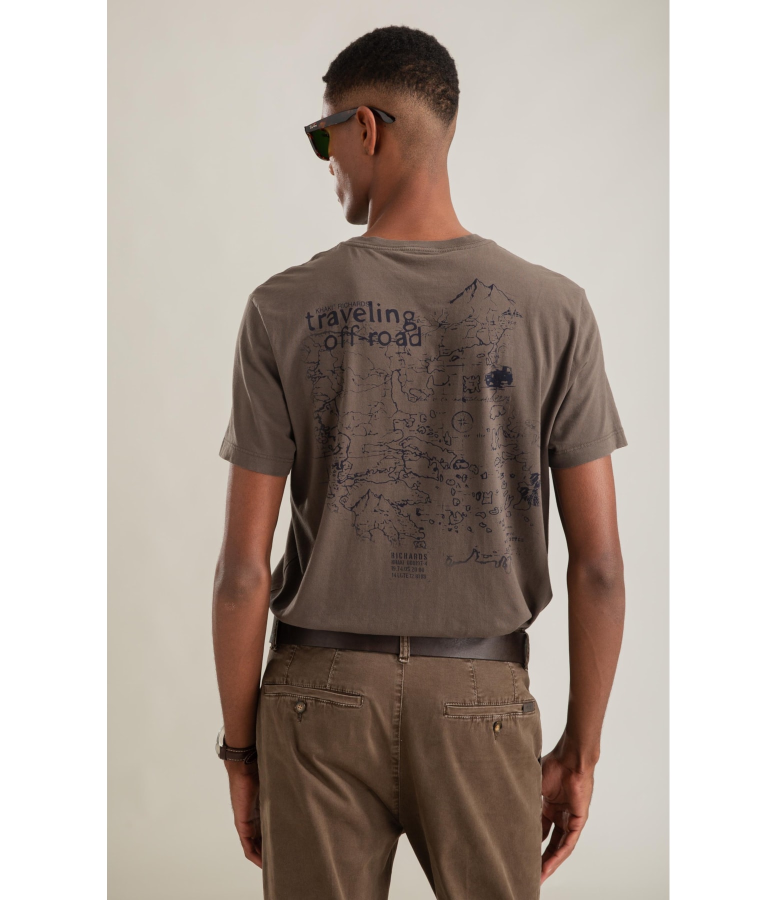 T-Shirt Mm Gd Off-Road Costas Tabaco