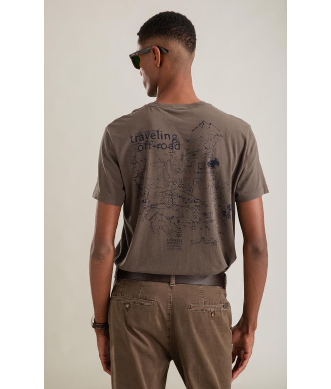 T-Shirt Mm Gd Off-Road Costas Tabaco