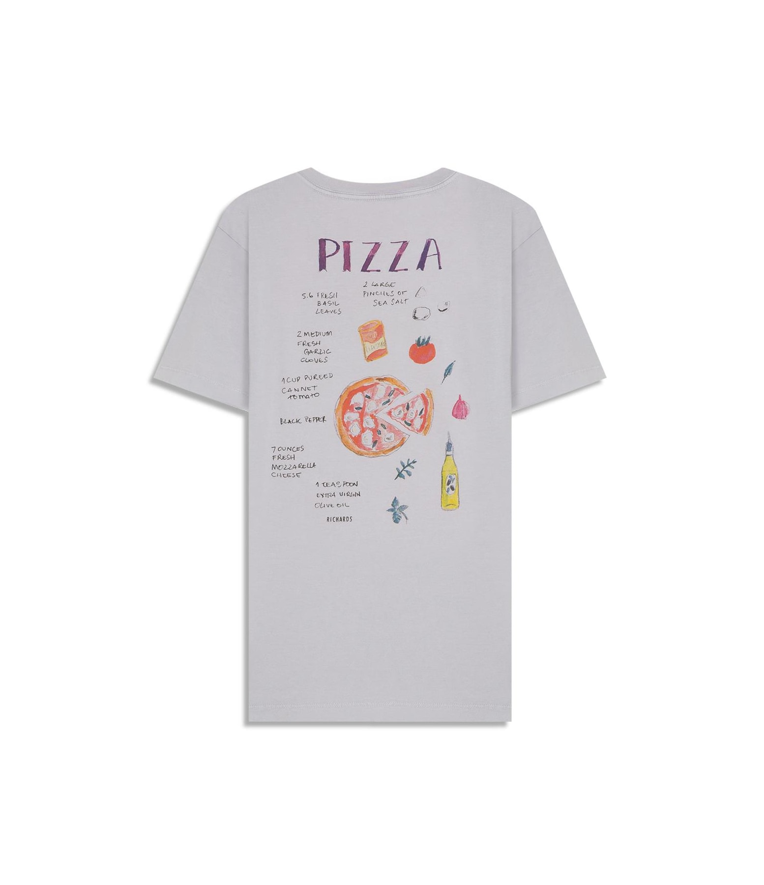 T-Shirt Mm Gd Pizza Cta Blue Vintage