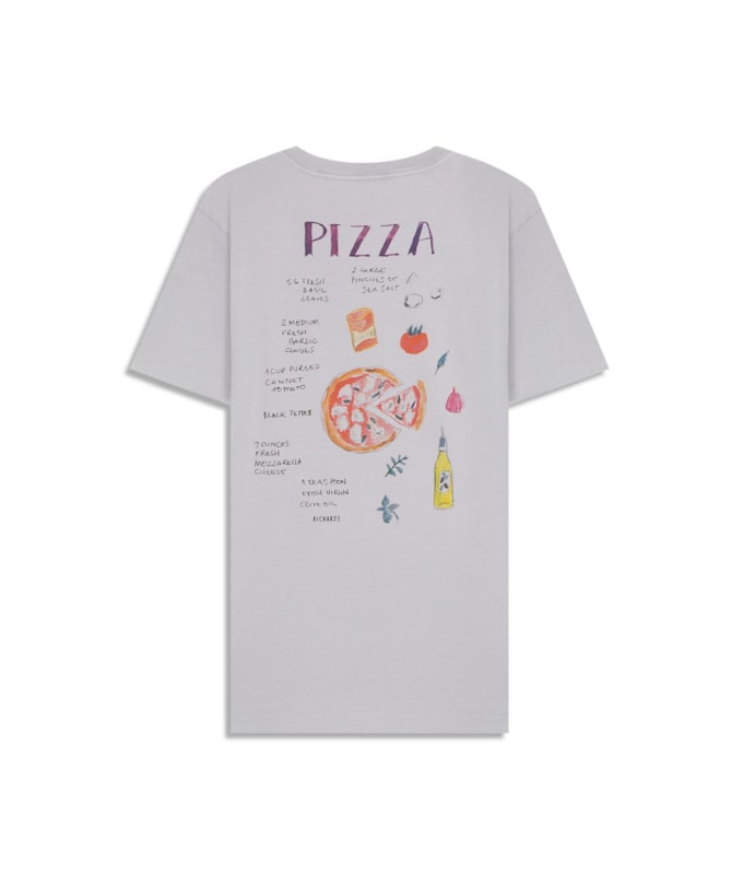 T-Shirt Mm Gd Pizza Cta Blue Vintage