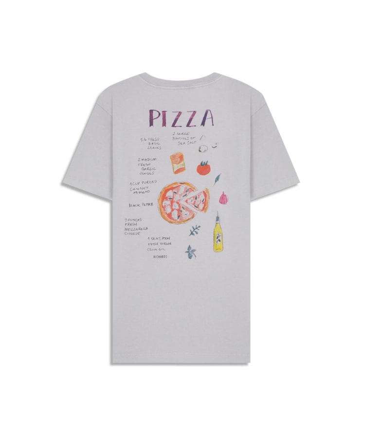 T-Shirt Mm Gd Pizza Cta Blue Vintage
