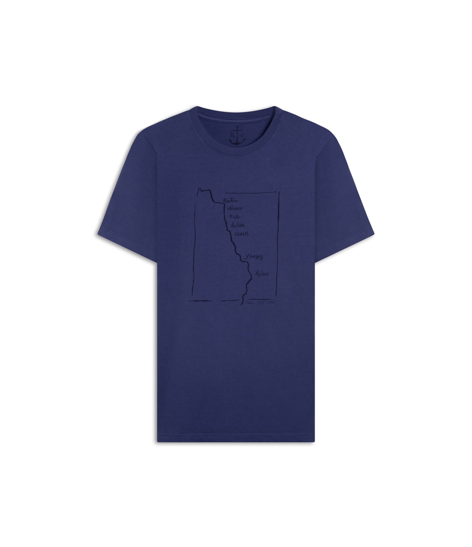 T-Shirt Mm Gd Sketch Map Fte Hortencia