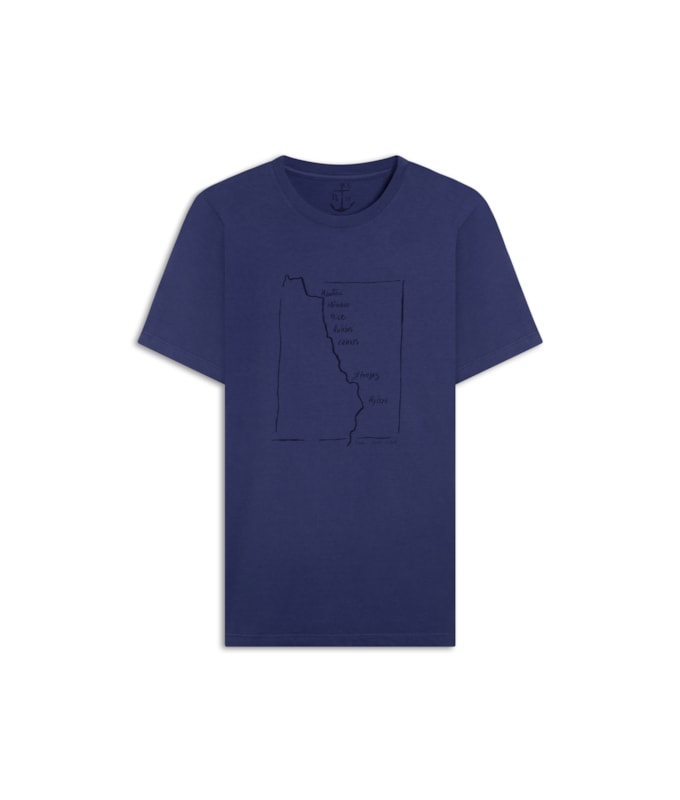 T-Shirt Mm Gd Sketch Map Fte Hortencia
