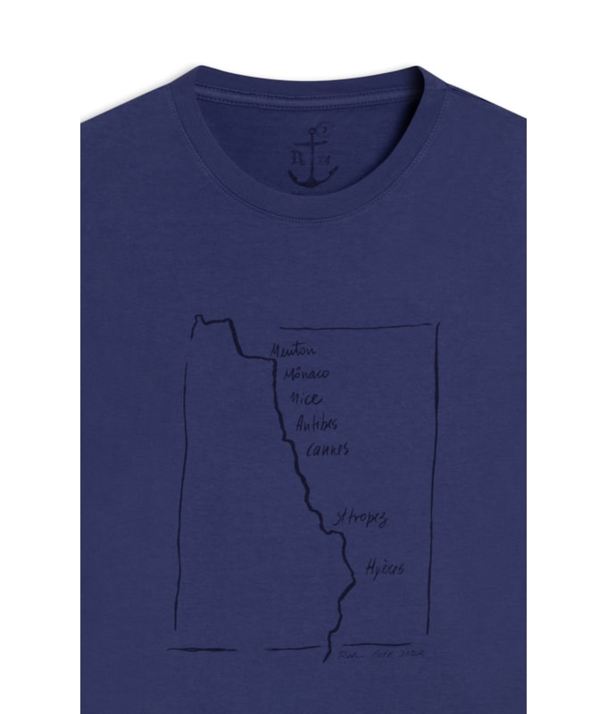 T-Shirt Mm Gd Sketch Map Fte Hortencia