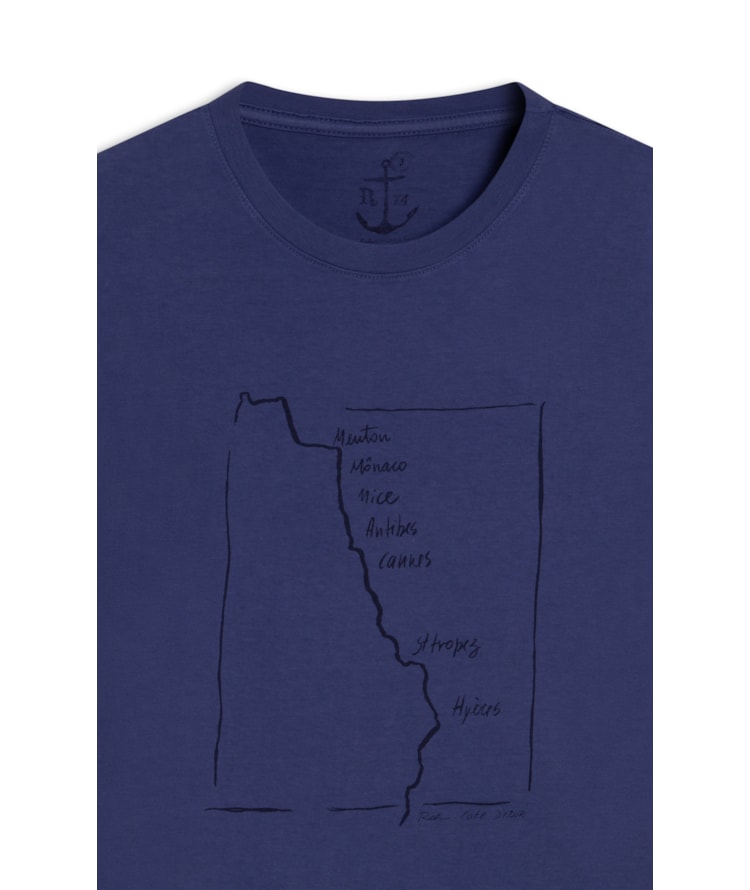T-Shirt Mm Gd Sketch Map Fte Hortencia