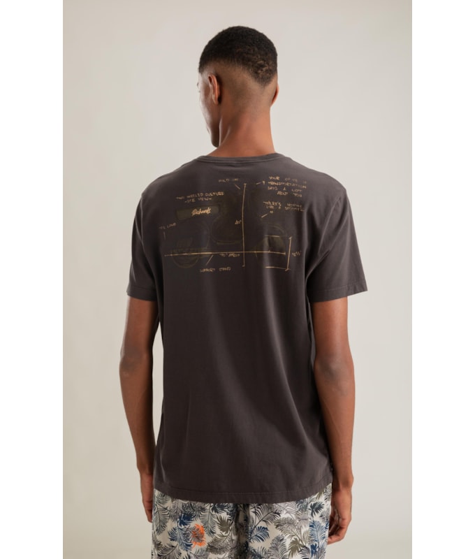 T-Shirt Mm Gd Vespa Costas Plumbo