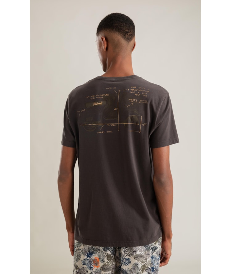 T-Shirt Mm Gd Vespa Costas Plumbo