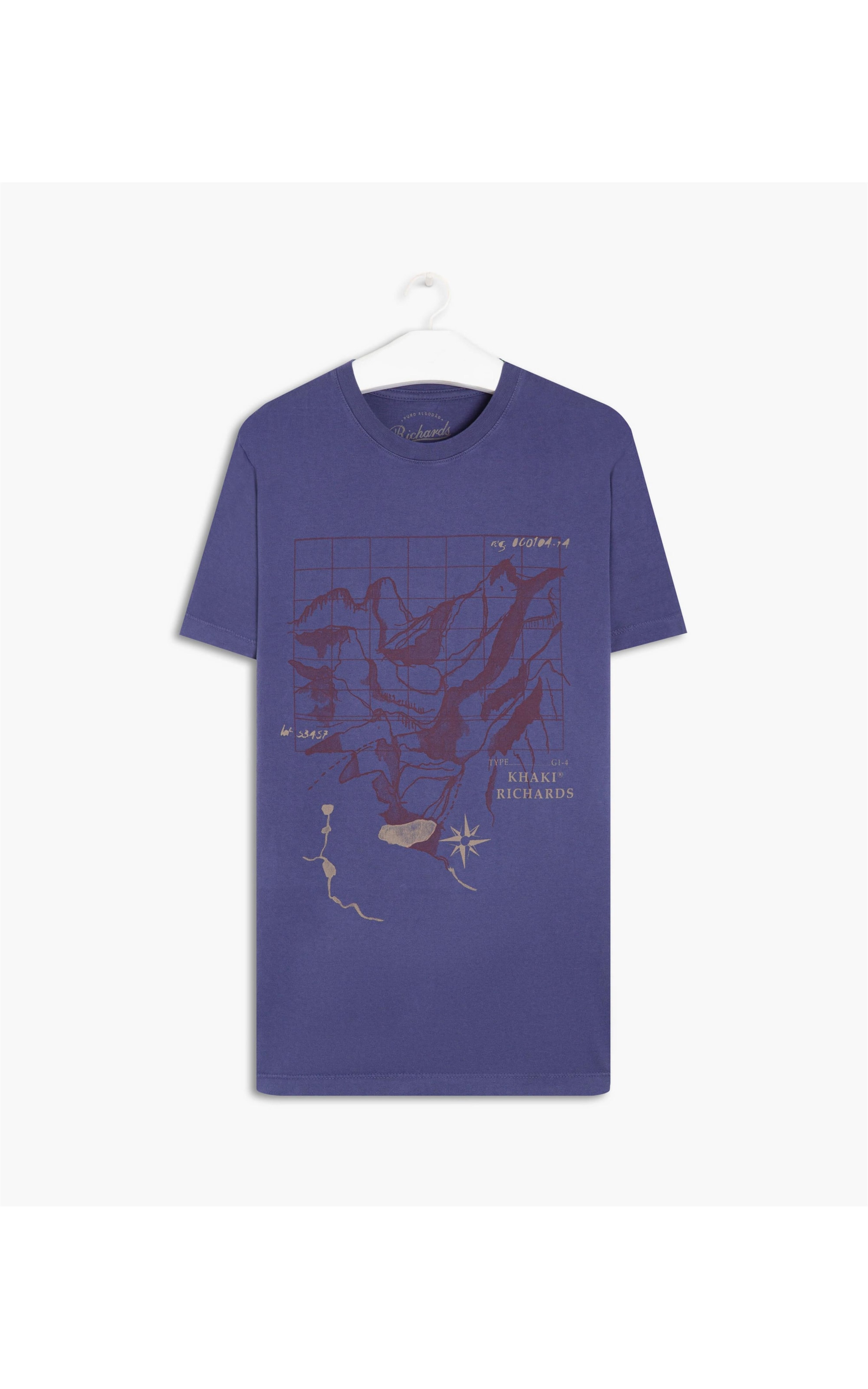 T-Shirt Mm Grid Montanhas Mc Hortencia