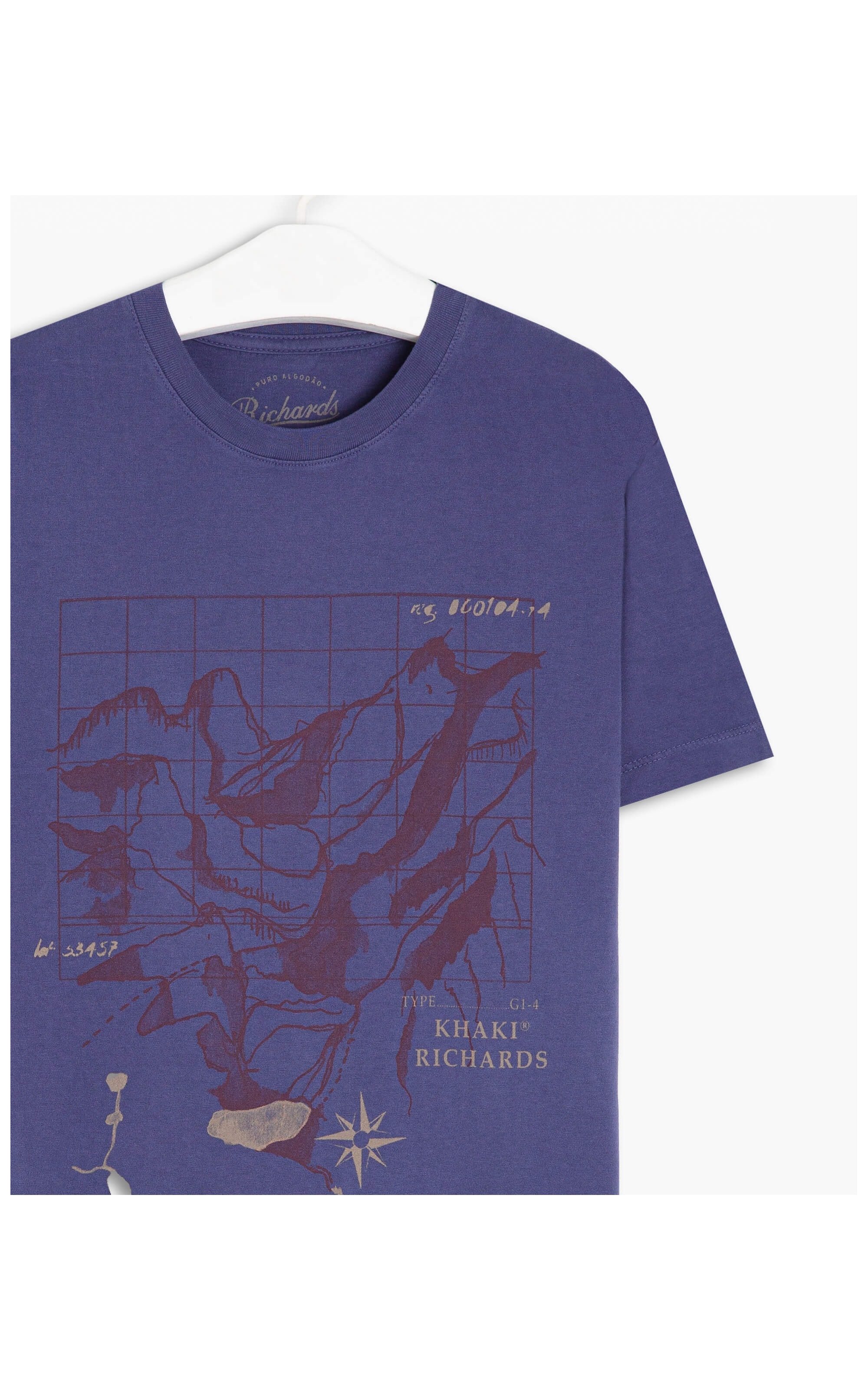 T-Shirt Mm Grid Montanhas Mc Hortencia