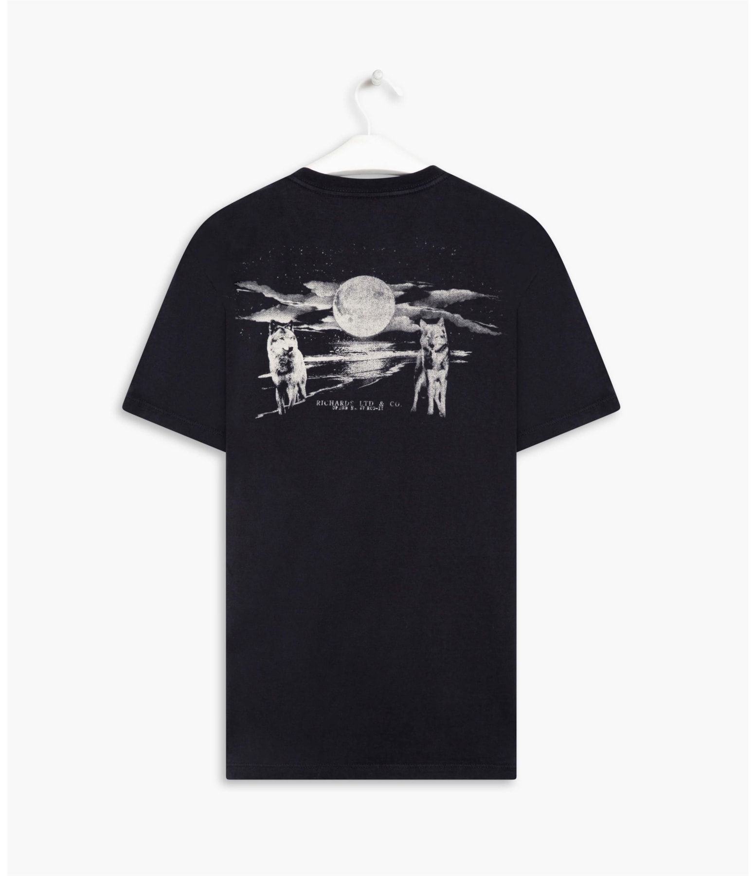 T-Shirt Mm Into The Night Dark Navy