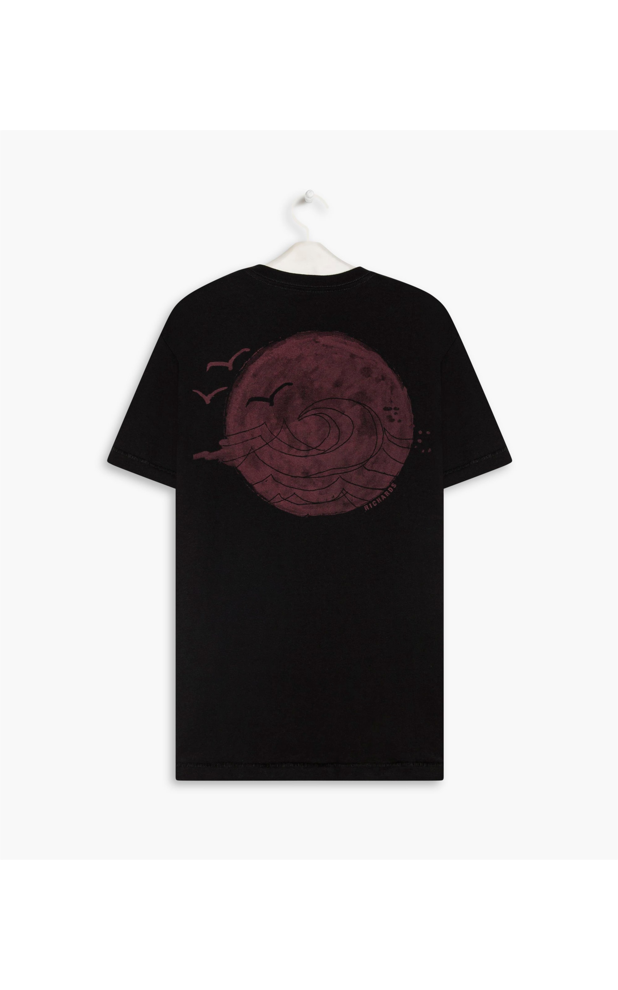T-Shirt Mm Japan Wave Ball Preto