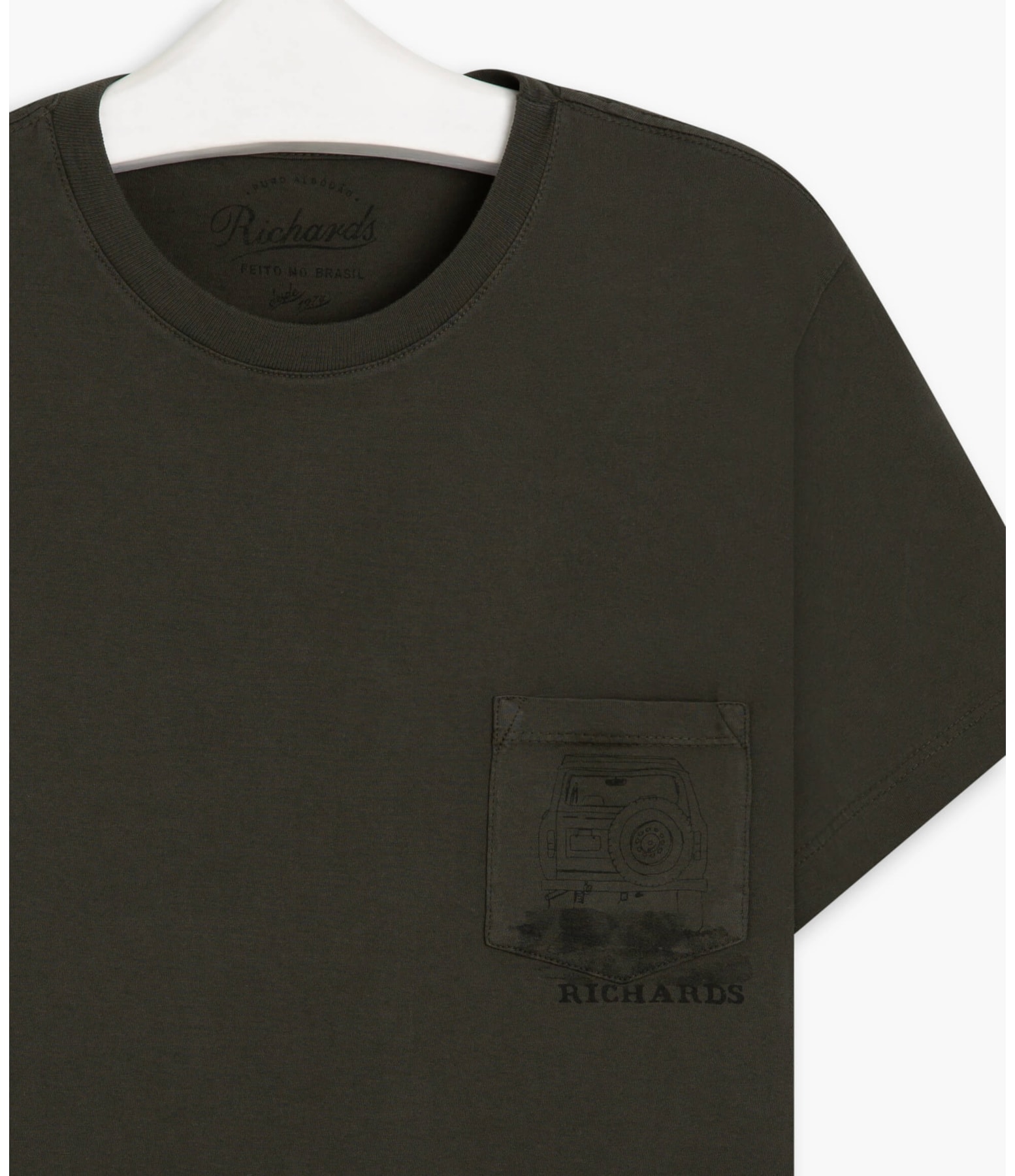 T-Shirt Mm Jipe Bolso Floresta