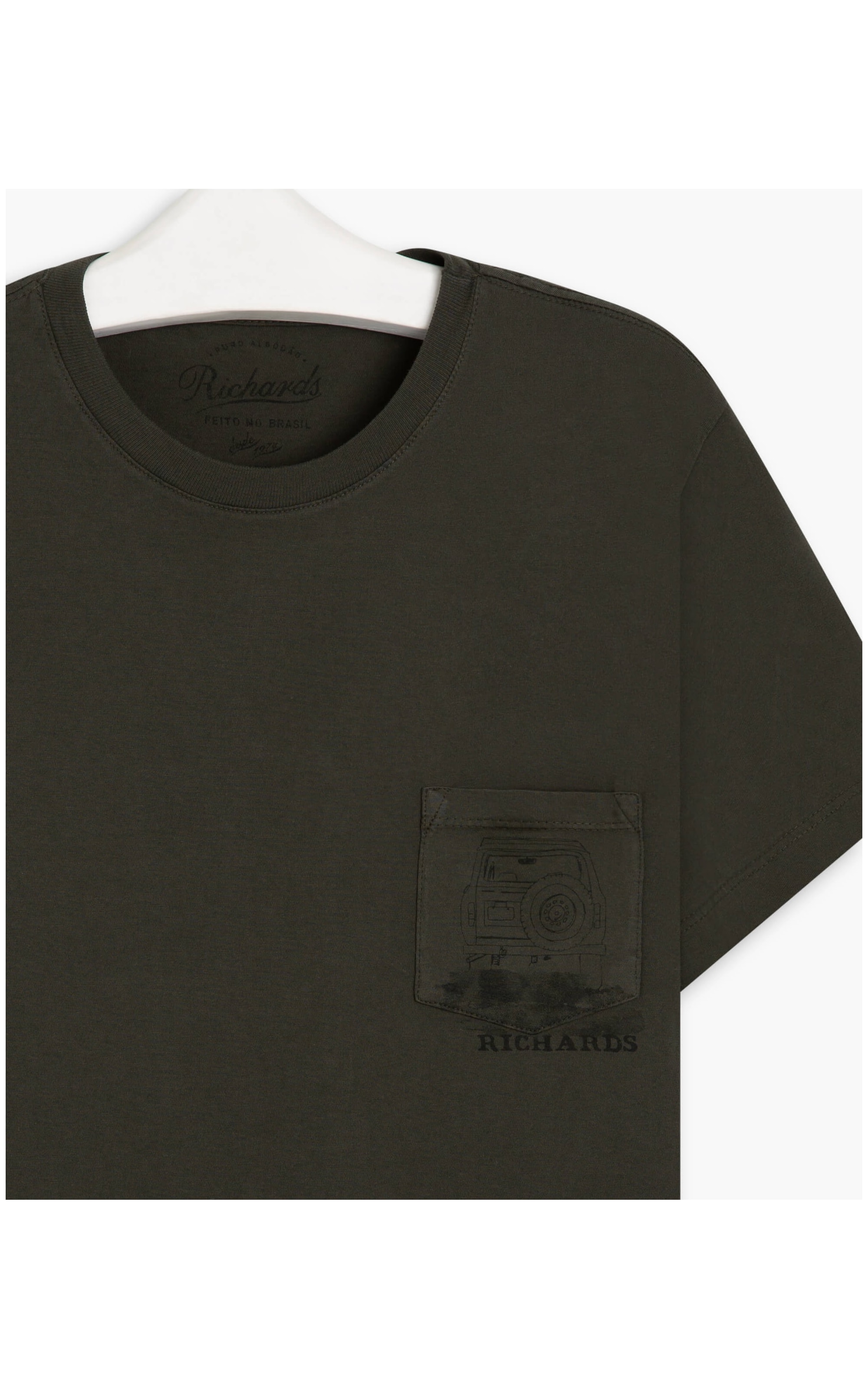 T-Shirt Mm Jipe Bolso Floresta
