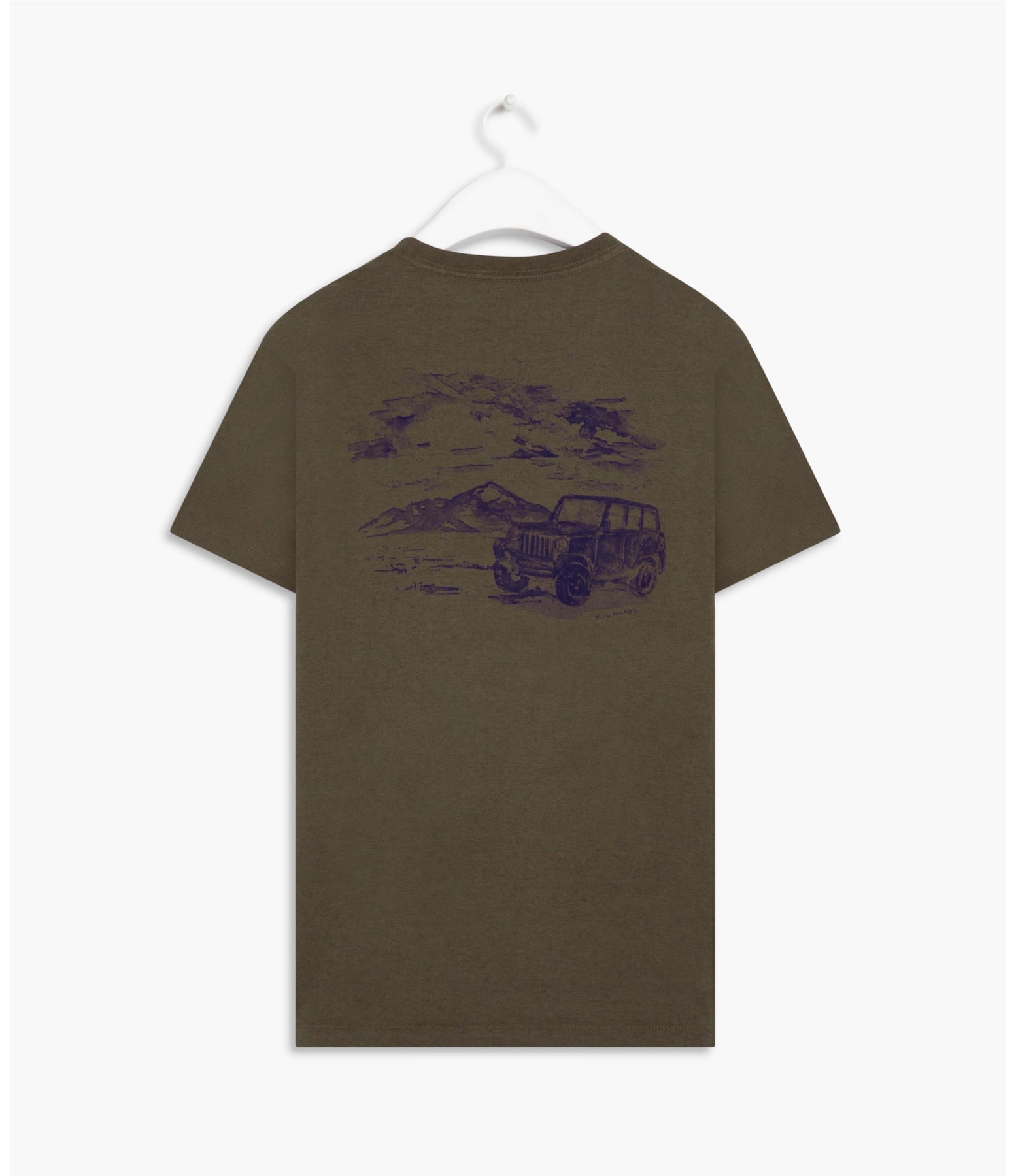 T-Shirt Mm Jipe Mountain Tabaco
