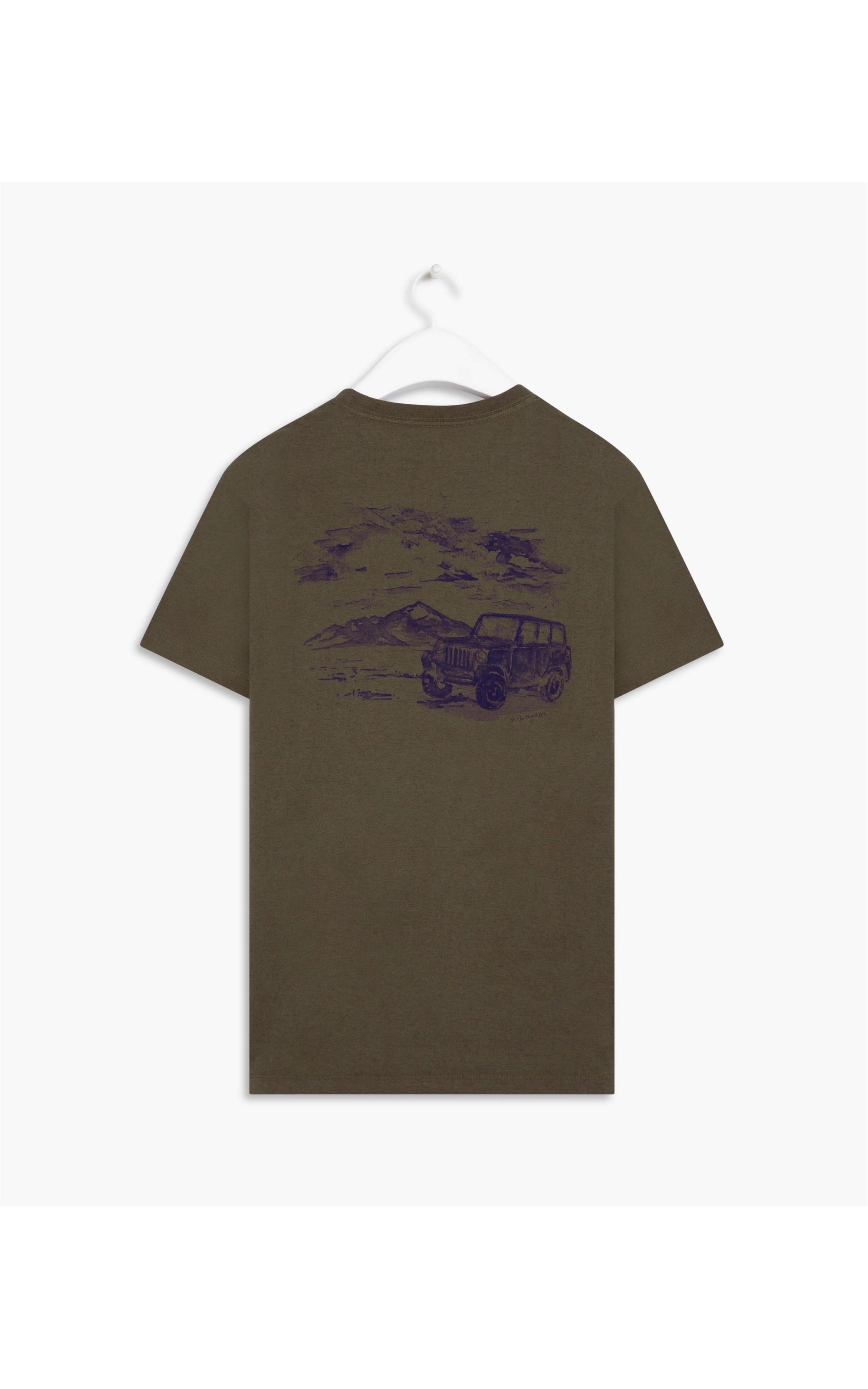 T-Shirt Mm Jipe Mountain Tabaco