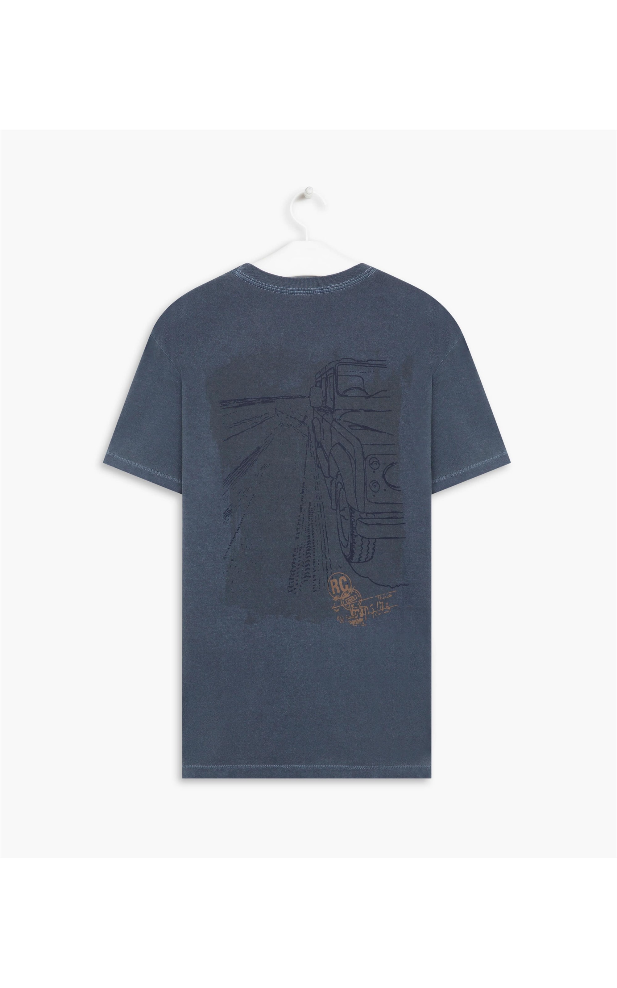 T-Shirt Mm Jipe Square Costas Dark Navy
